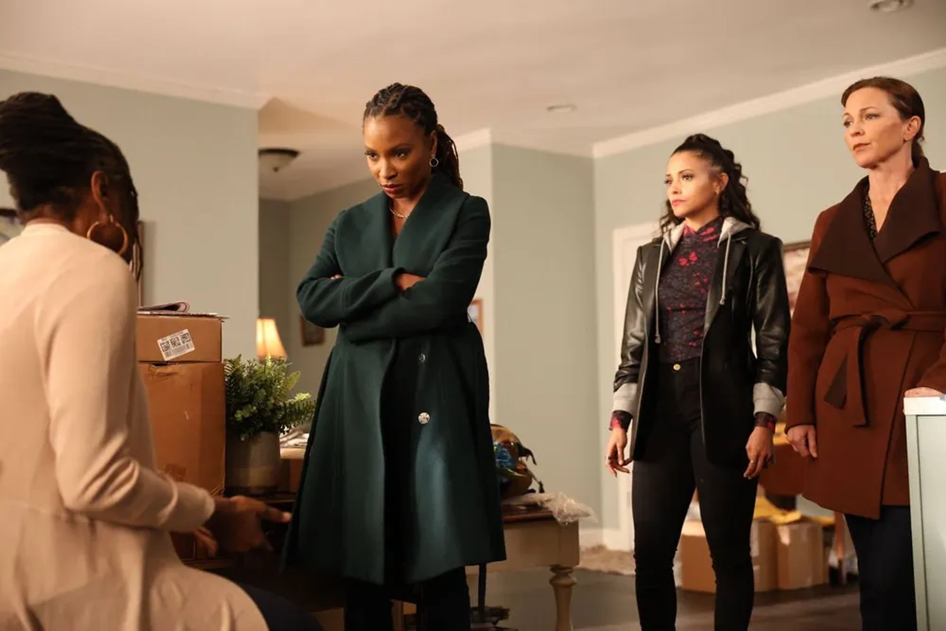 Kelli Williams, Shanola Hampton, and Gabrielle Walsh in Missing While Forgotten (2024)