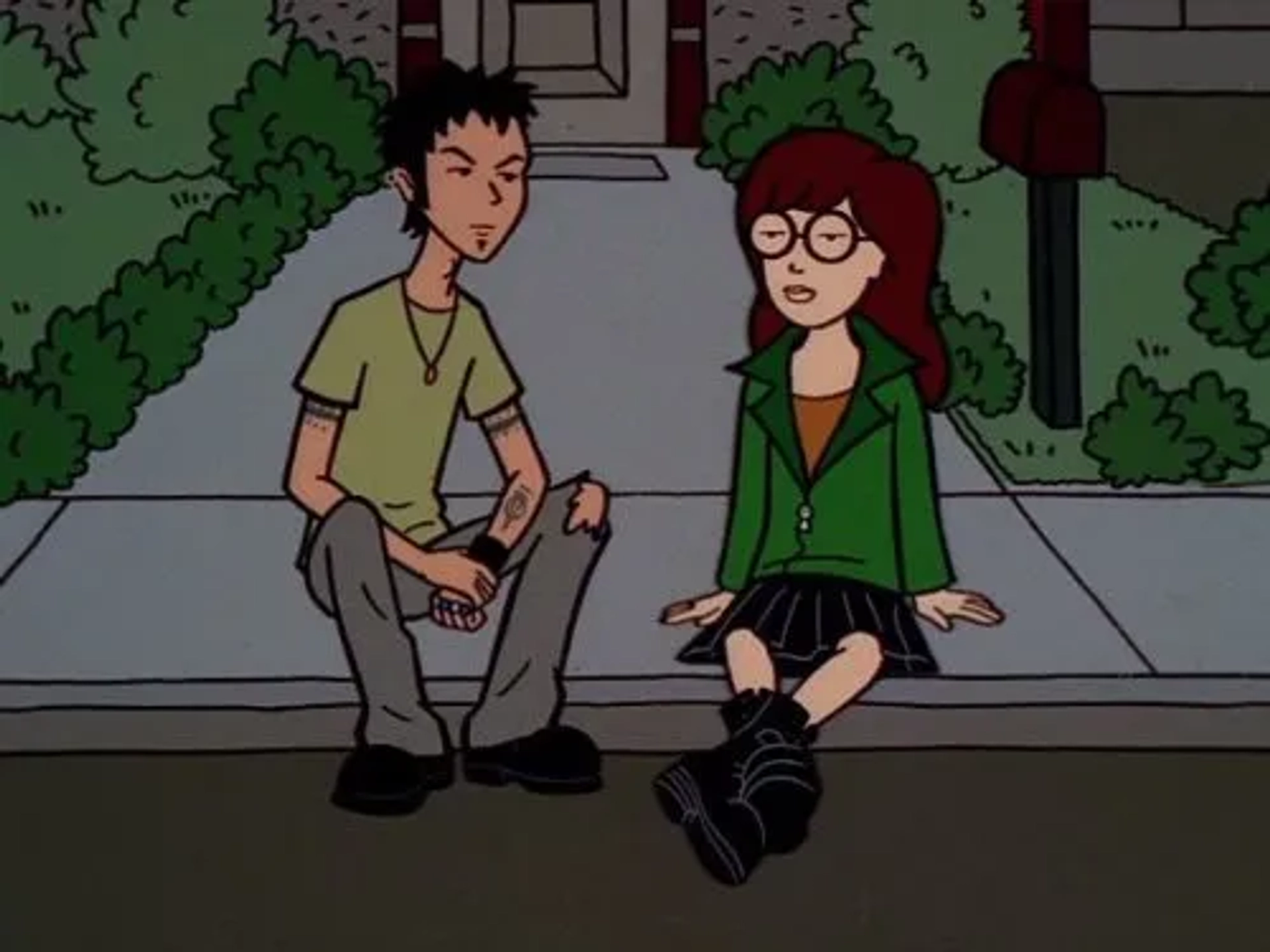 Alvaro J. Gonzalez and Tracy Grandstaff in Daria (1997)