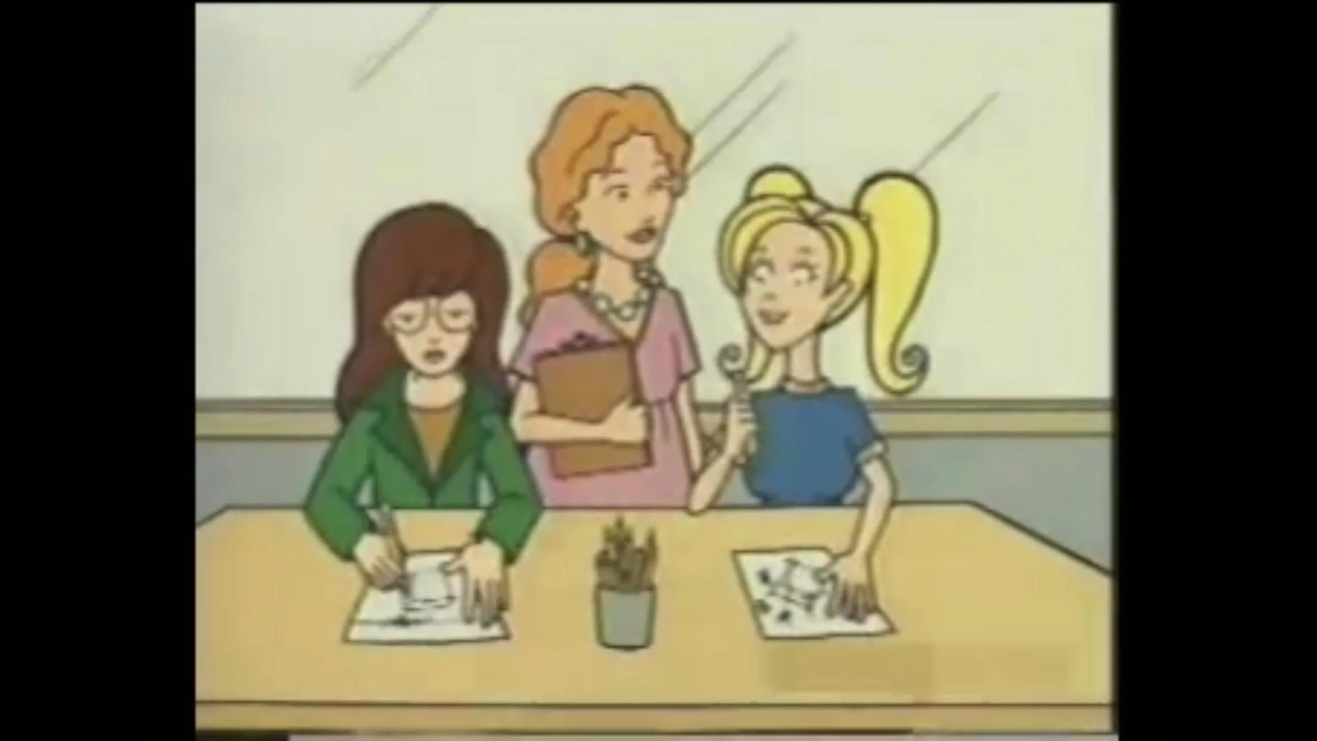 Nicole Carin, Tracy Grandstaff, and Lisa Collins in Daria (1997)