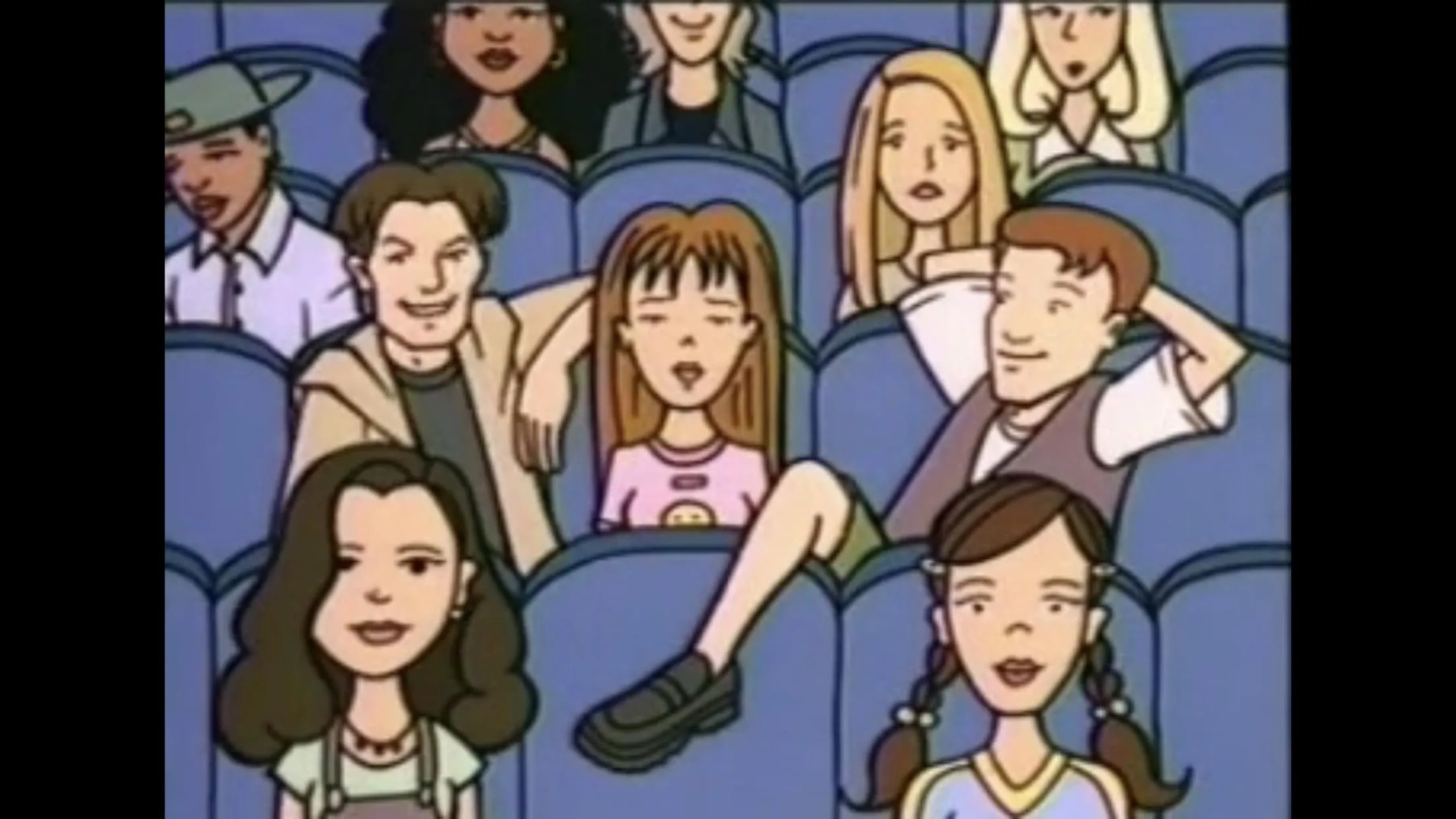 Sarah Drew and Lisa Collins in Daria (1997)