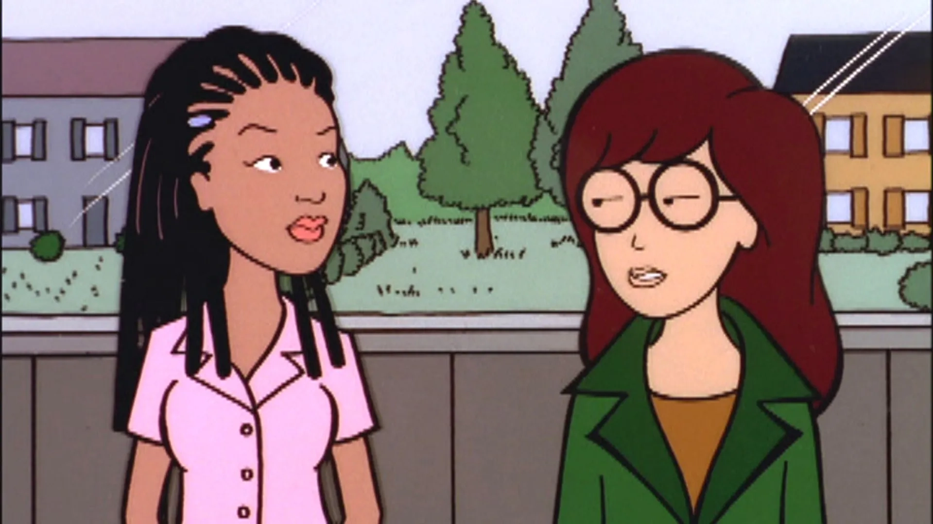 Tracy Grandstaff and Jessica Cydnee Jackson in Daria (1997)