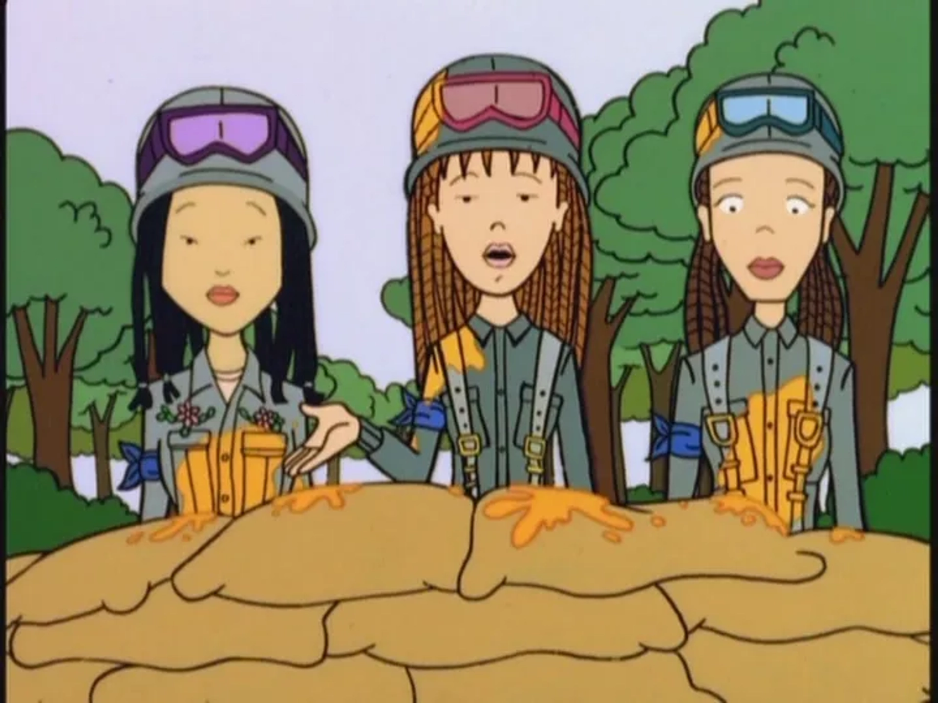 Ashley Paige Albert and Sarah Drew in Daria (1997)