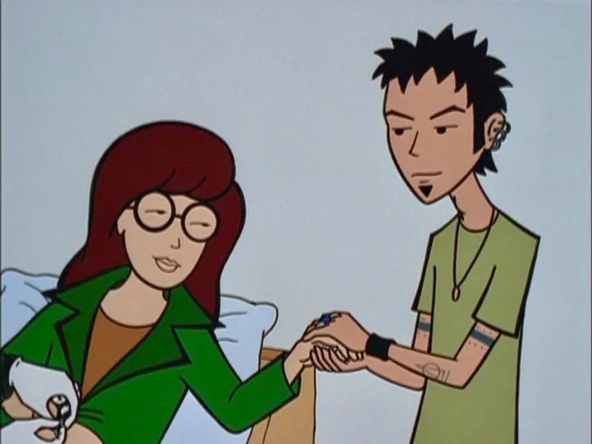 Alvaro J. Gonzalez and Tracy Grandstaff in Daria (1997)