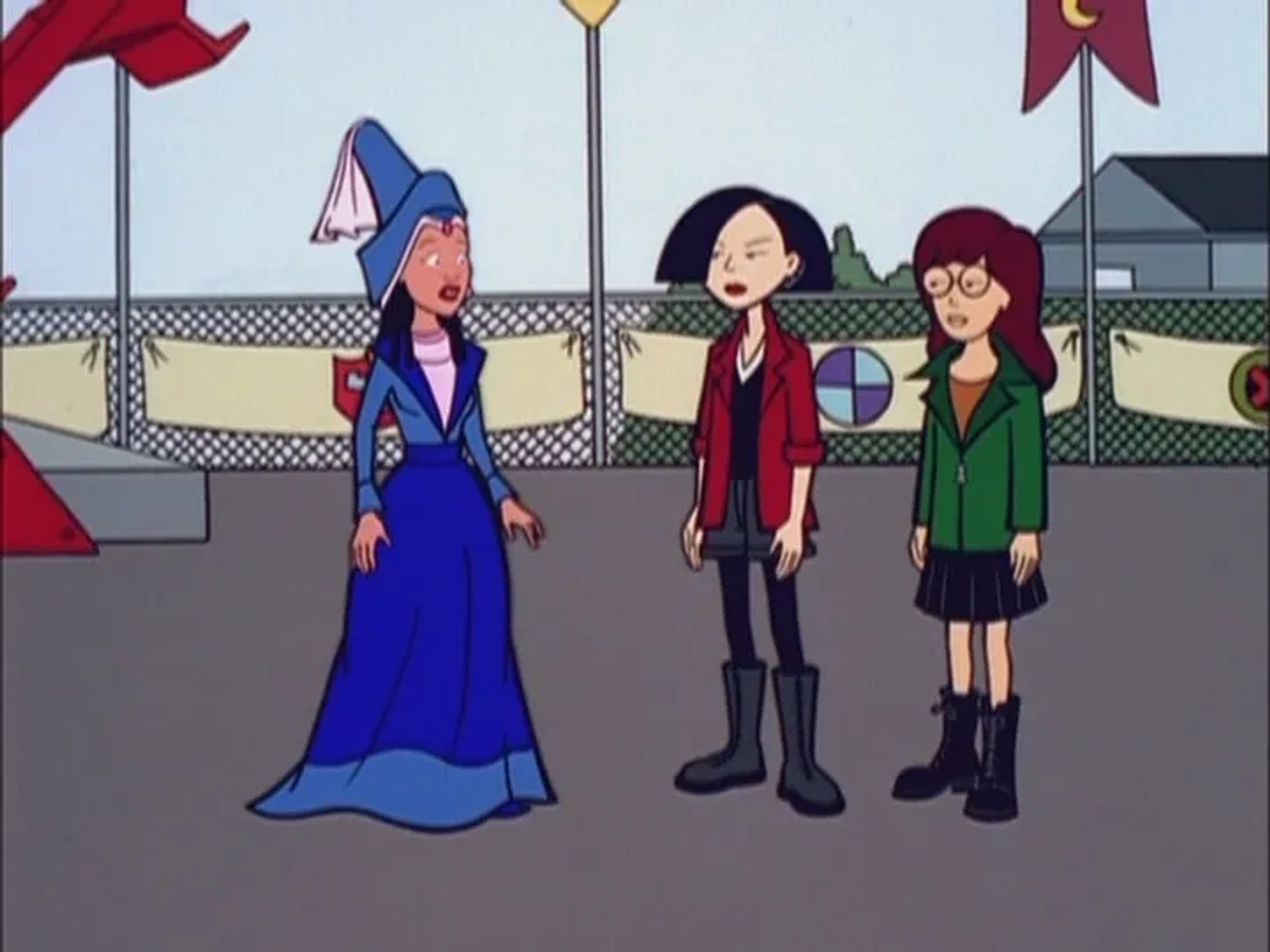 Tracy Grandstaff, Wendy Hoopes, and Jessica Cydnee Jackson in Daria (1997)