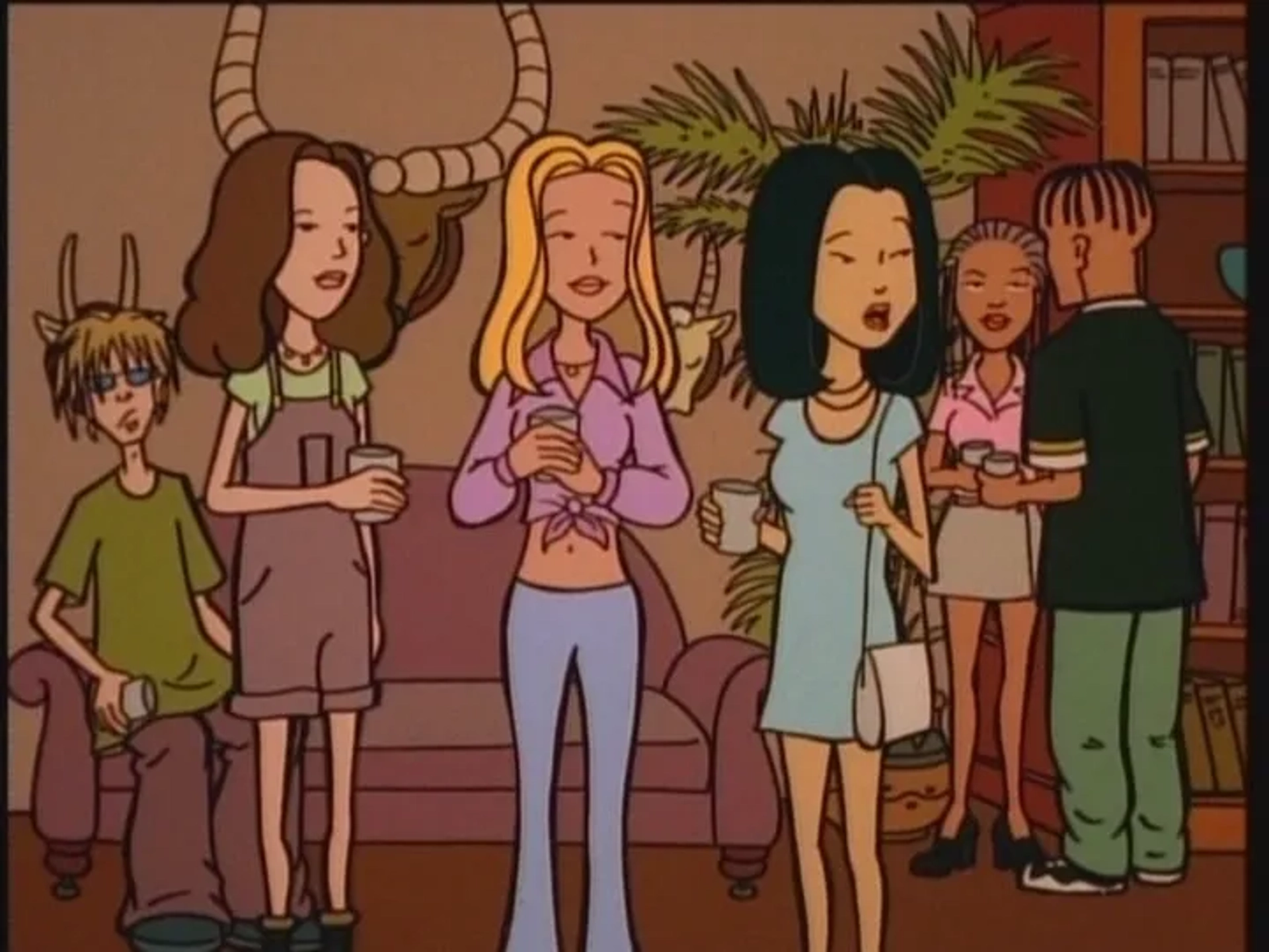 Ashley Paige Albert, Jessica Cydnee Jackson, and Lisa Collins in Daria (1997)