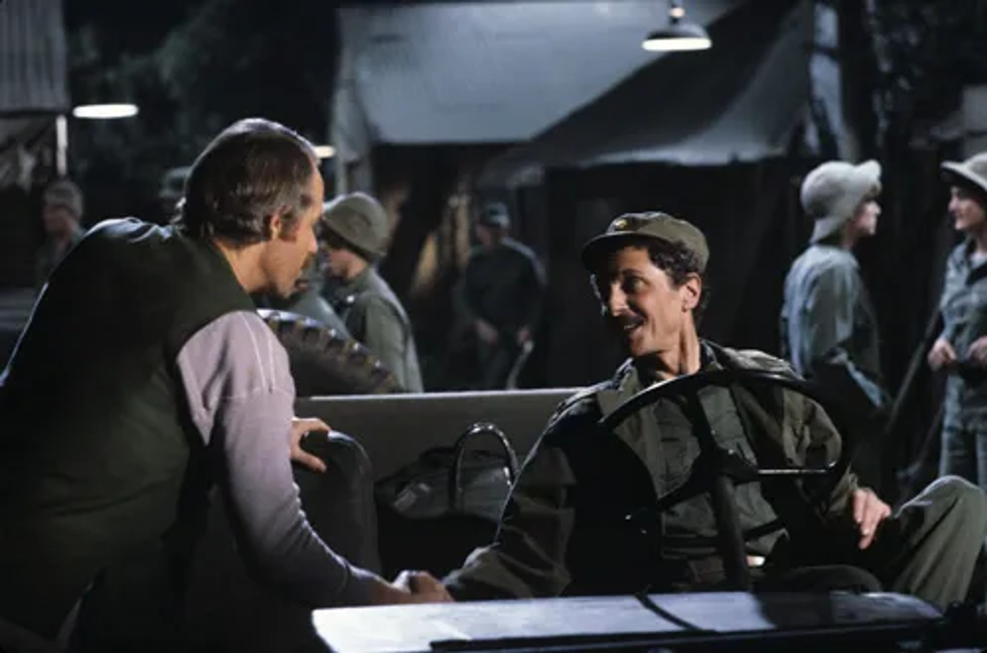 Allan Arbus and Mike Farrell in M*A*S*H (1972)