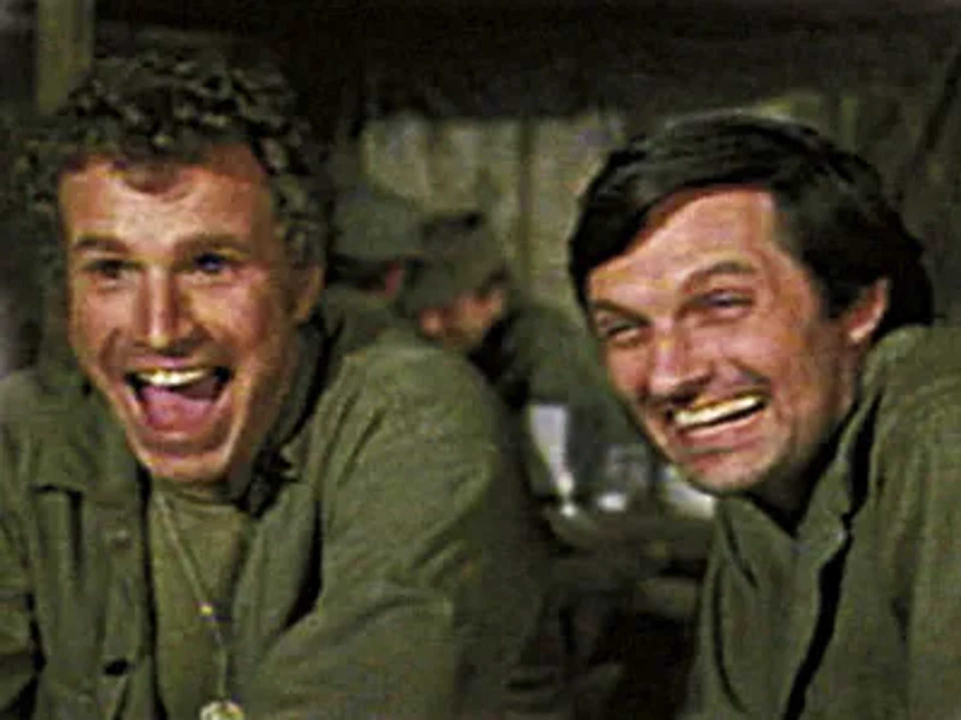 Alan Alda and Wayne Rogers in M*A*S*H (1972)