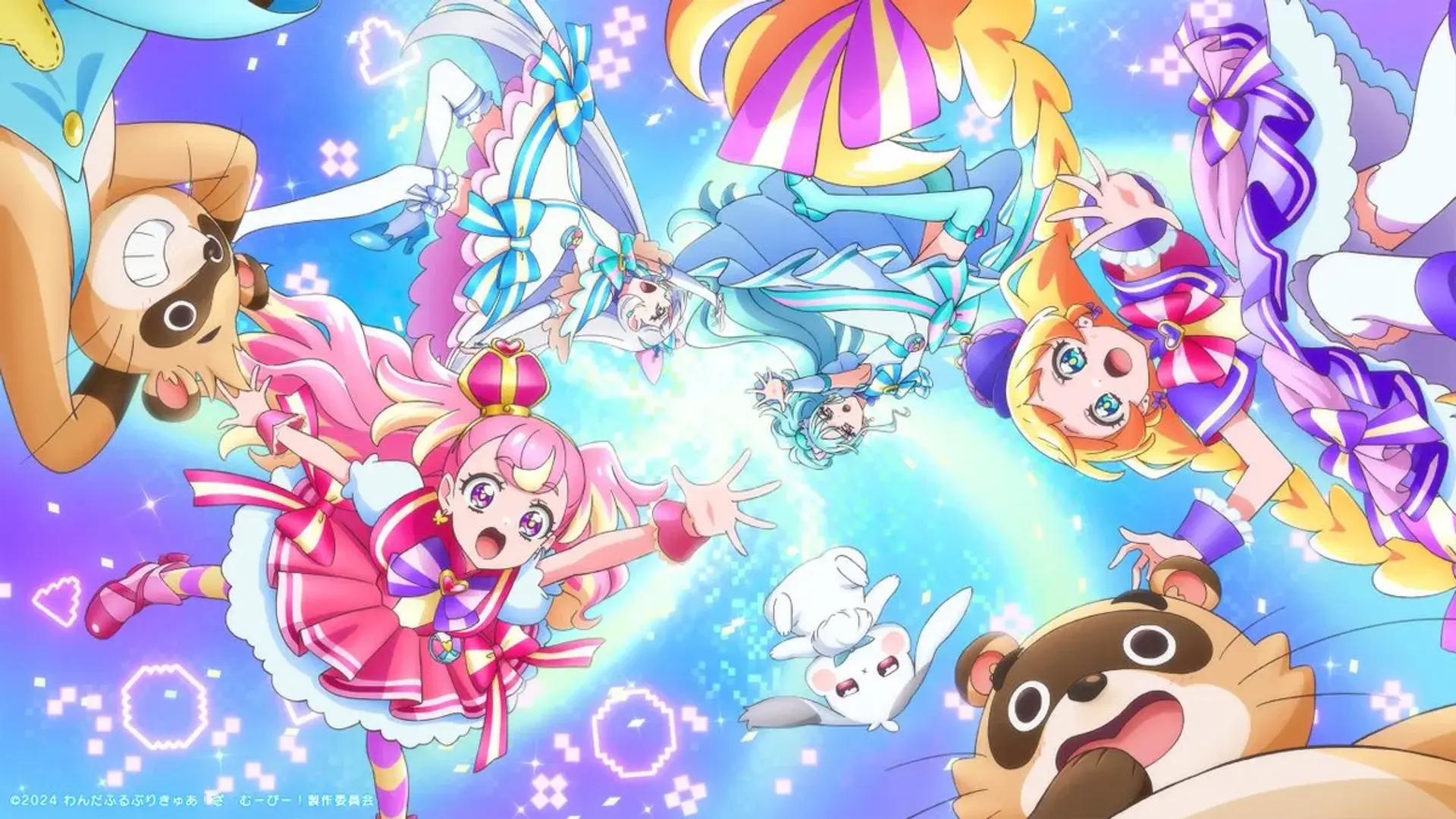 انیمه مقدمه شگفت انگیز!	(Wonderful Precure! 2024)