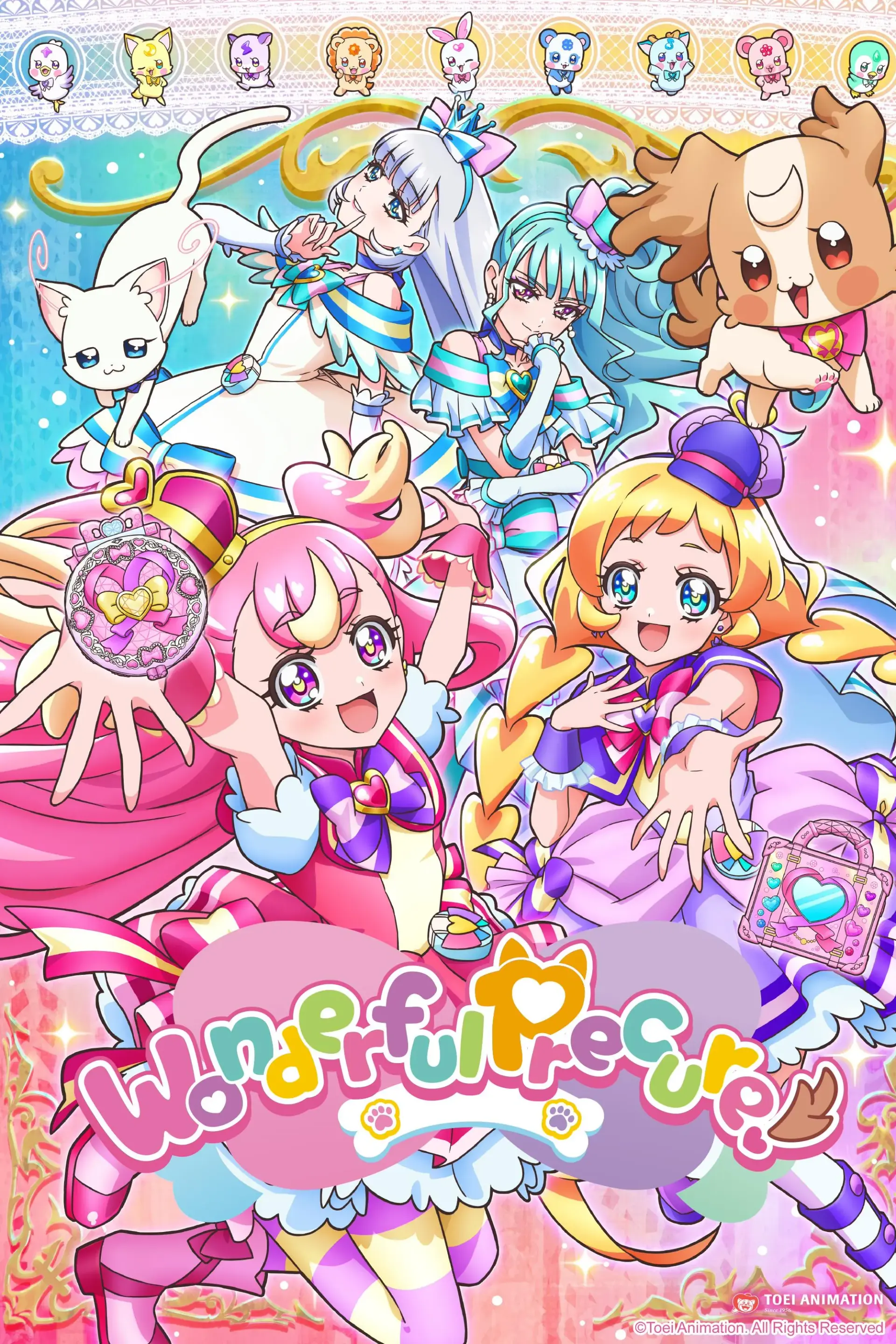 انیمه مقدمه شگفت انگیز!	(Wonderful Precure! 2024)