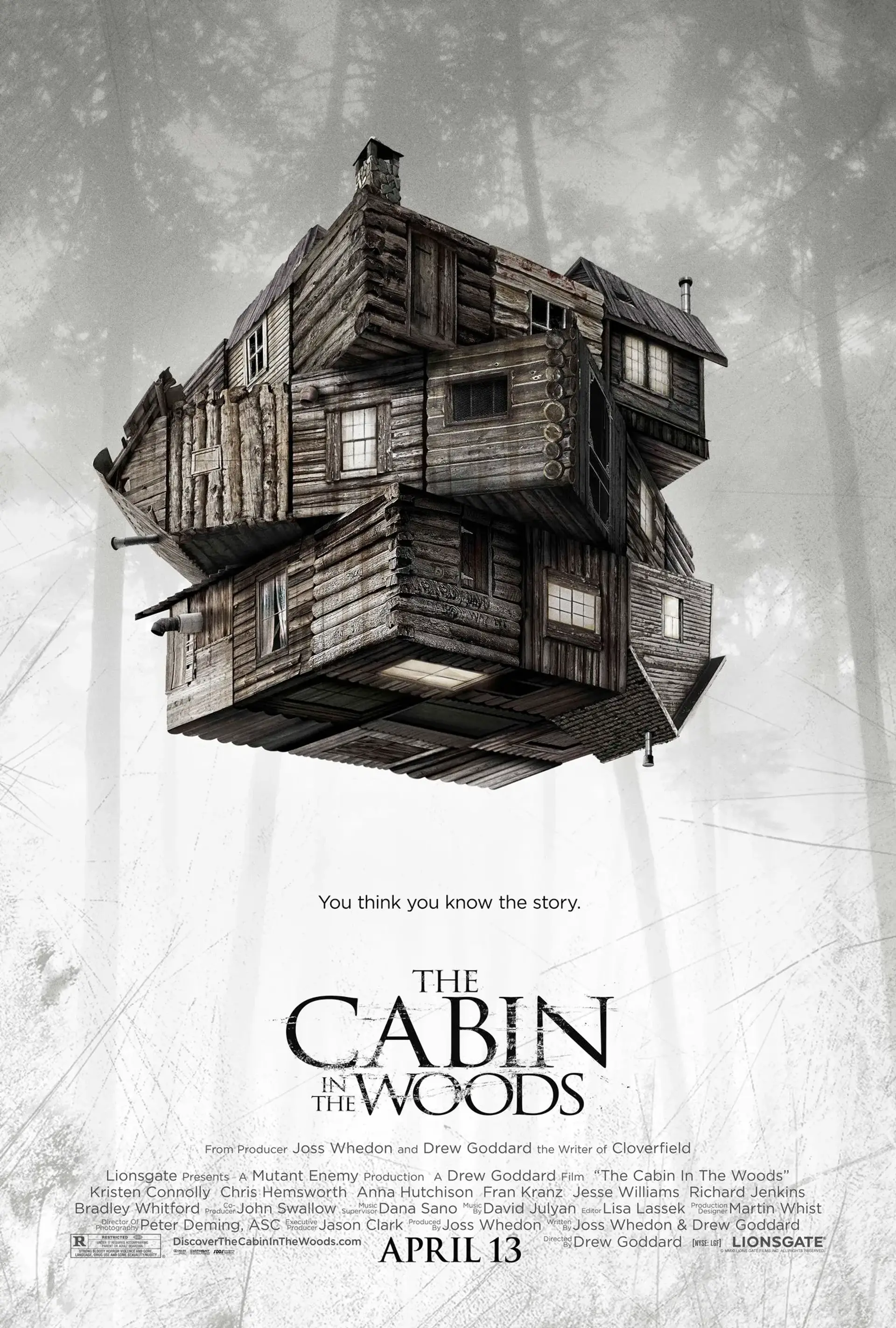 فیلم کلبه‌ ای در جنگل (The Cabin in the Woods 2011)