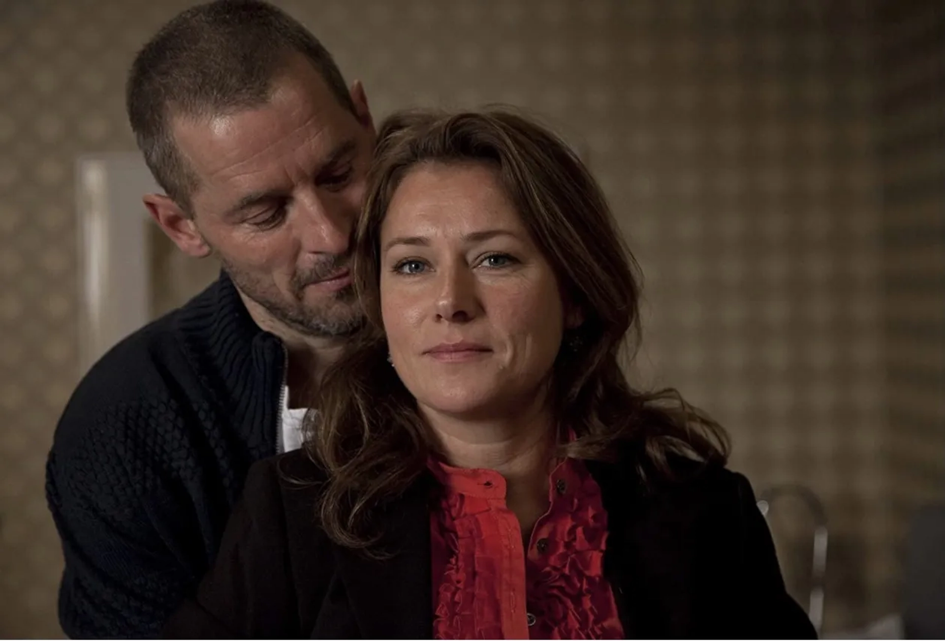 Mikael Birkkjær and Sidse Babett Knudsen in Borgen (2010)