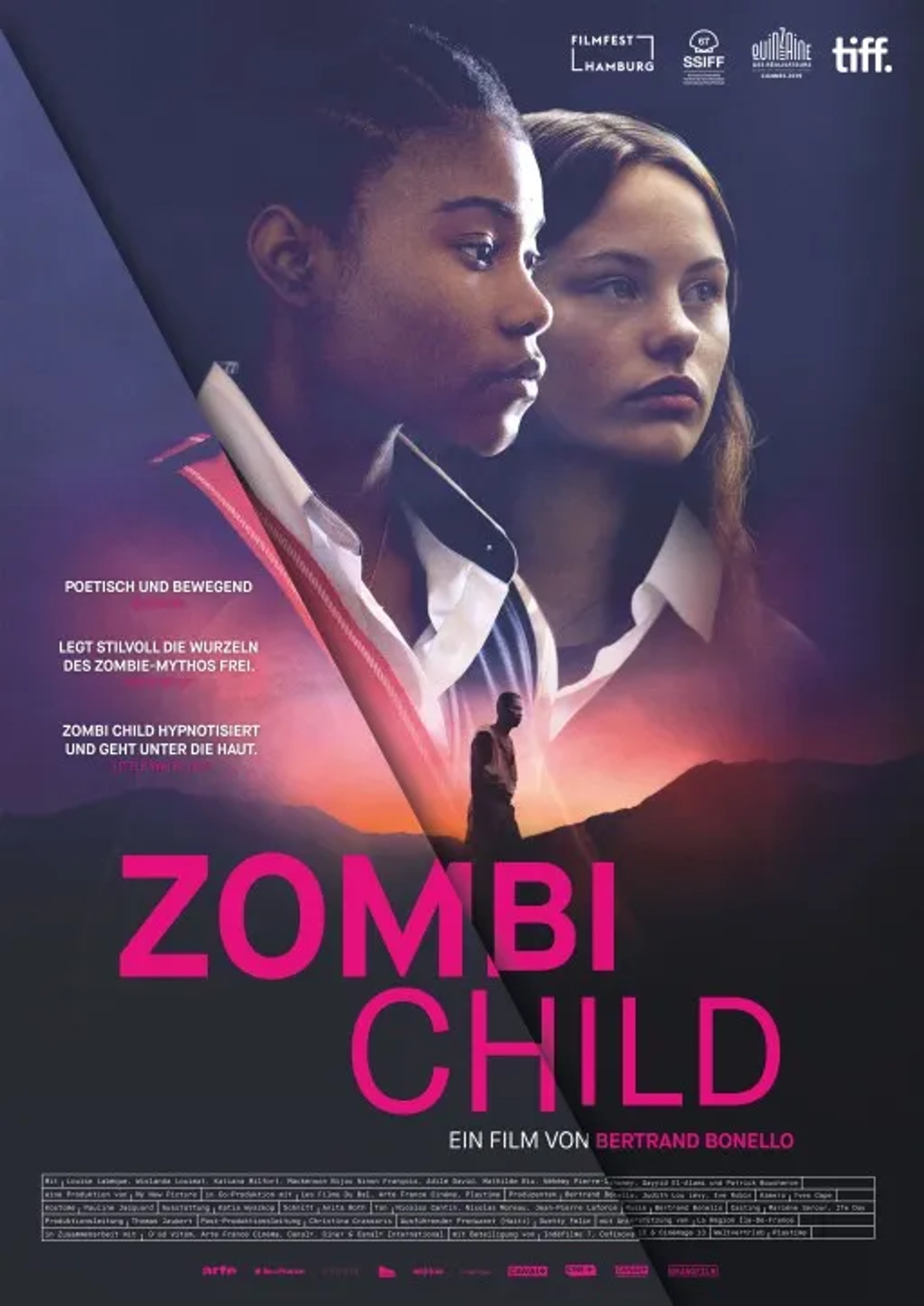 Wislanda Louimat and Louise Labèque in Zombi Child (2019)