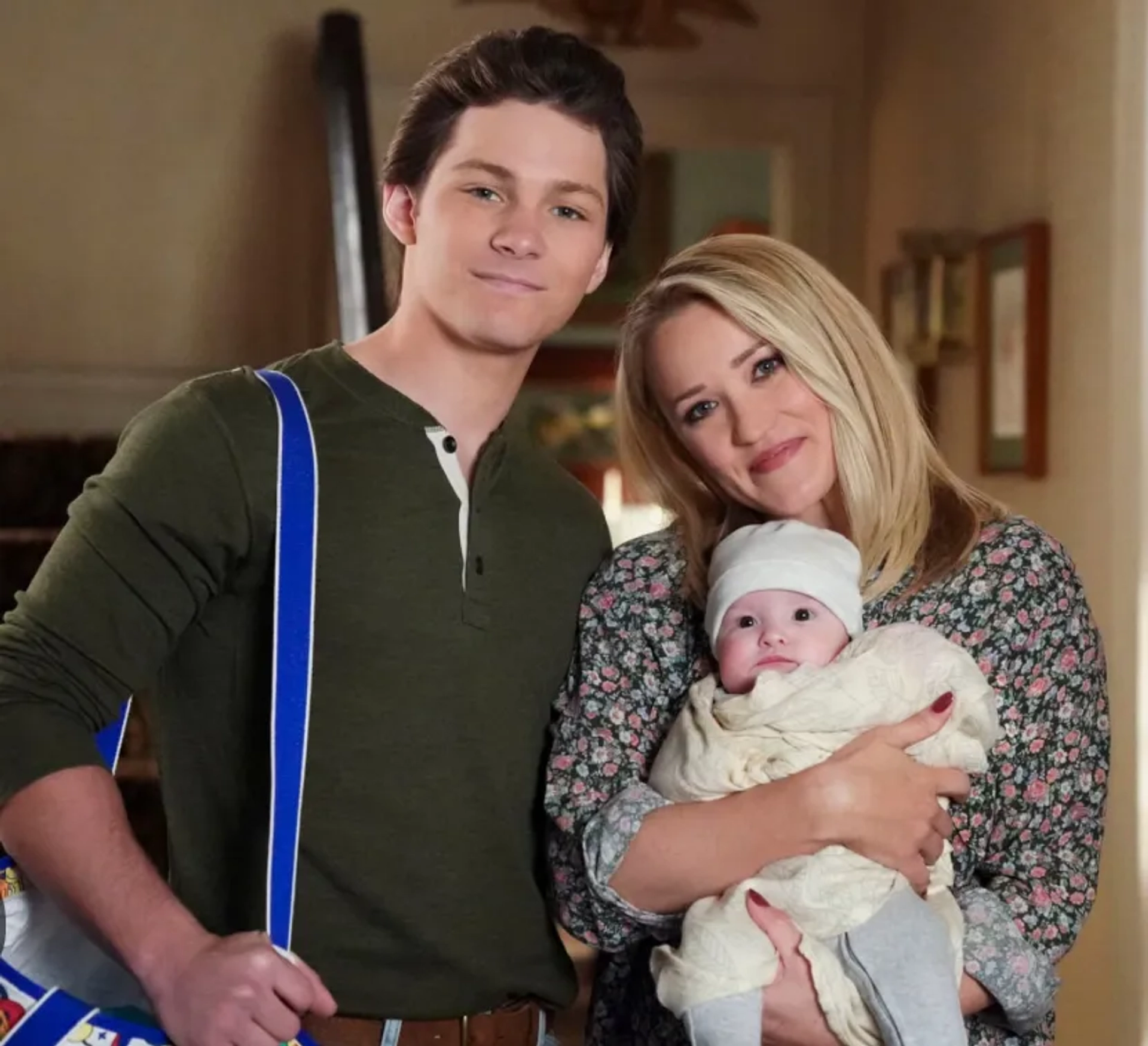 Emily Osment and Montana Jordan in Georgie & Mandy's First Marriage (2024)