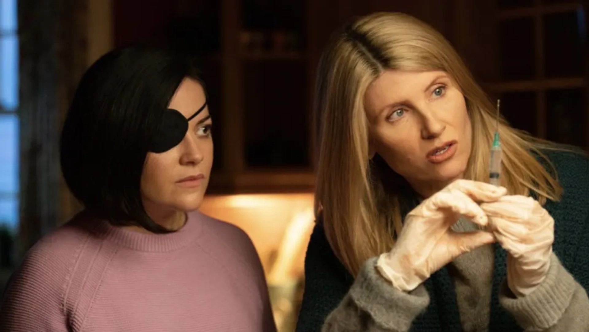 Sharon Horgan and Sarah Greene in Bad Sisters (2022)