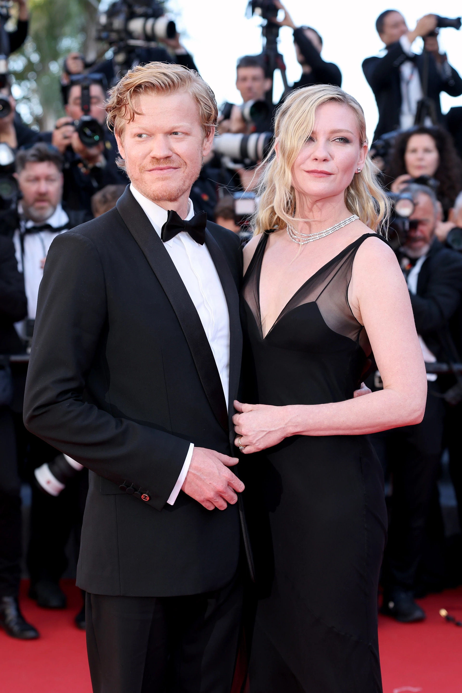 Kirsten Dunst and Jesse Plemons at an event for Kinds of Kindness (2024)