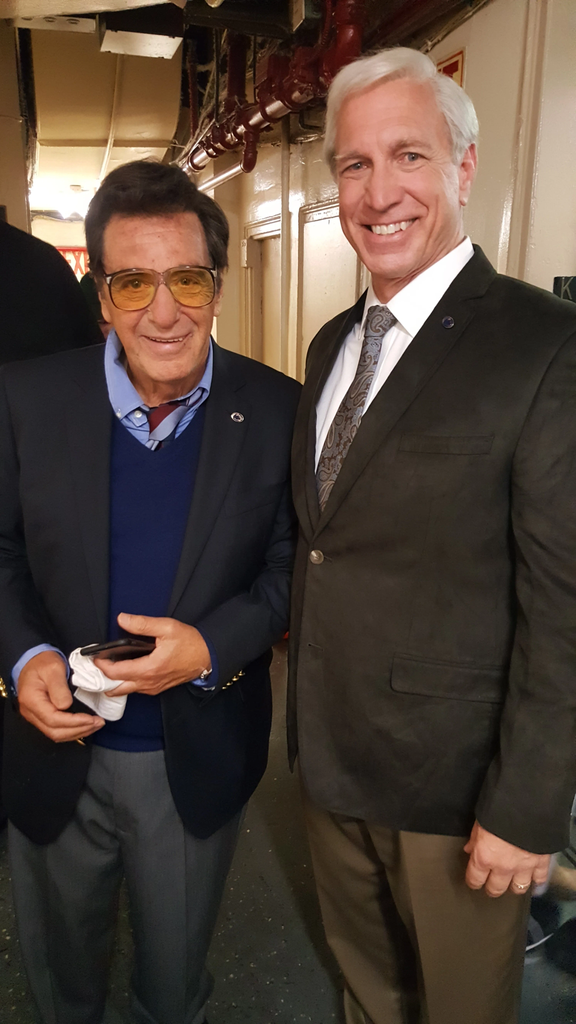 Al Pacino and Jim Johnson in Paterno (2018)
