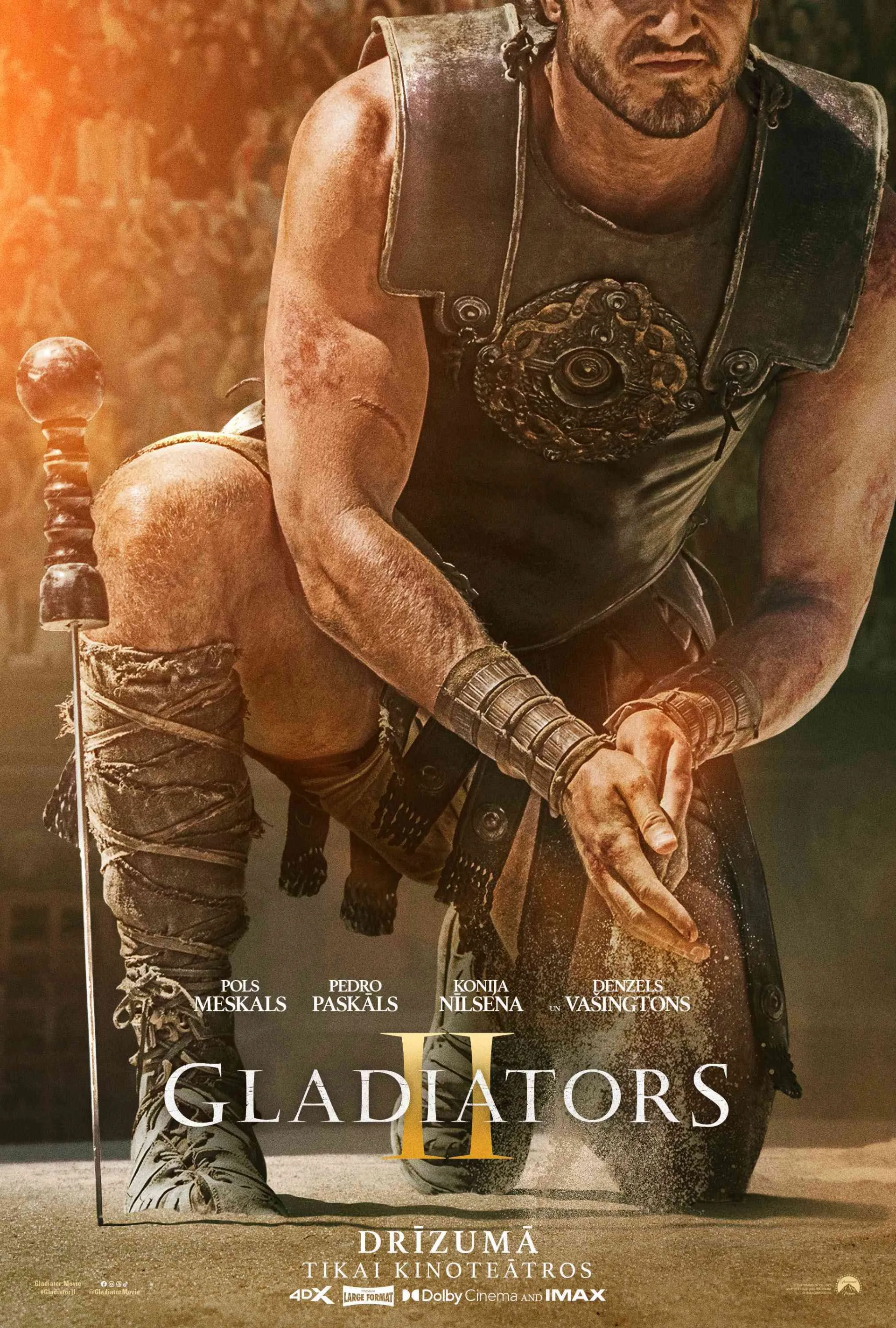 Pedro Pascal in Gladiator II (2024)