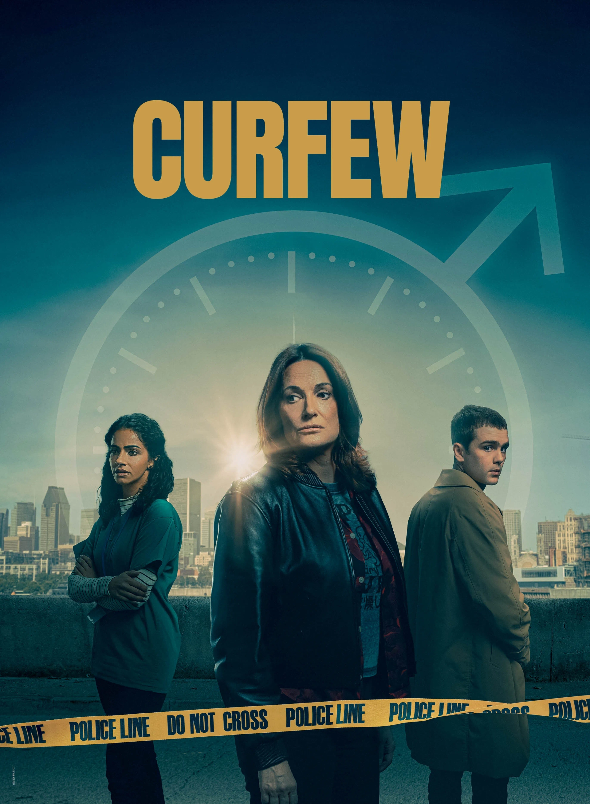 سریال منع تردد	(Curfew 2024)