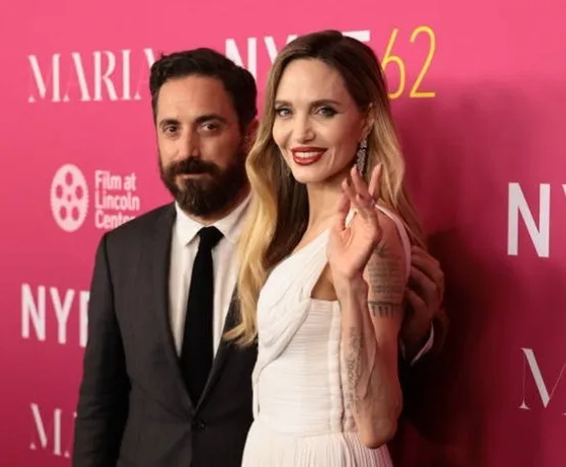 Angelina Jolie and Pablo Larraín in Maria (2024)