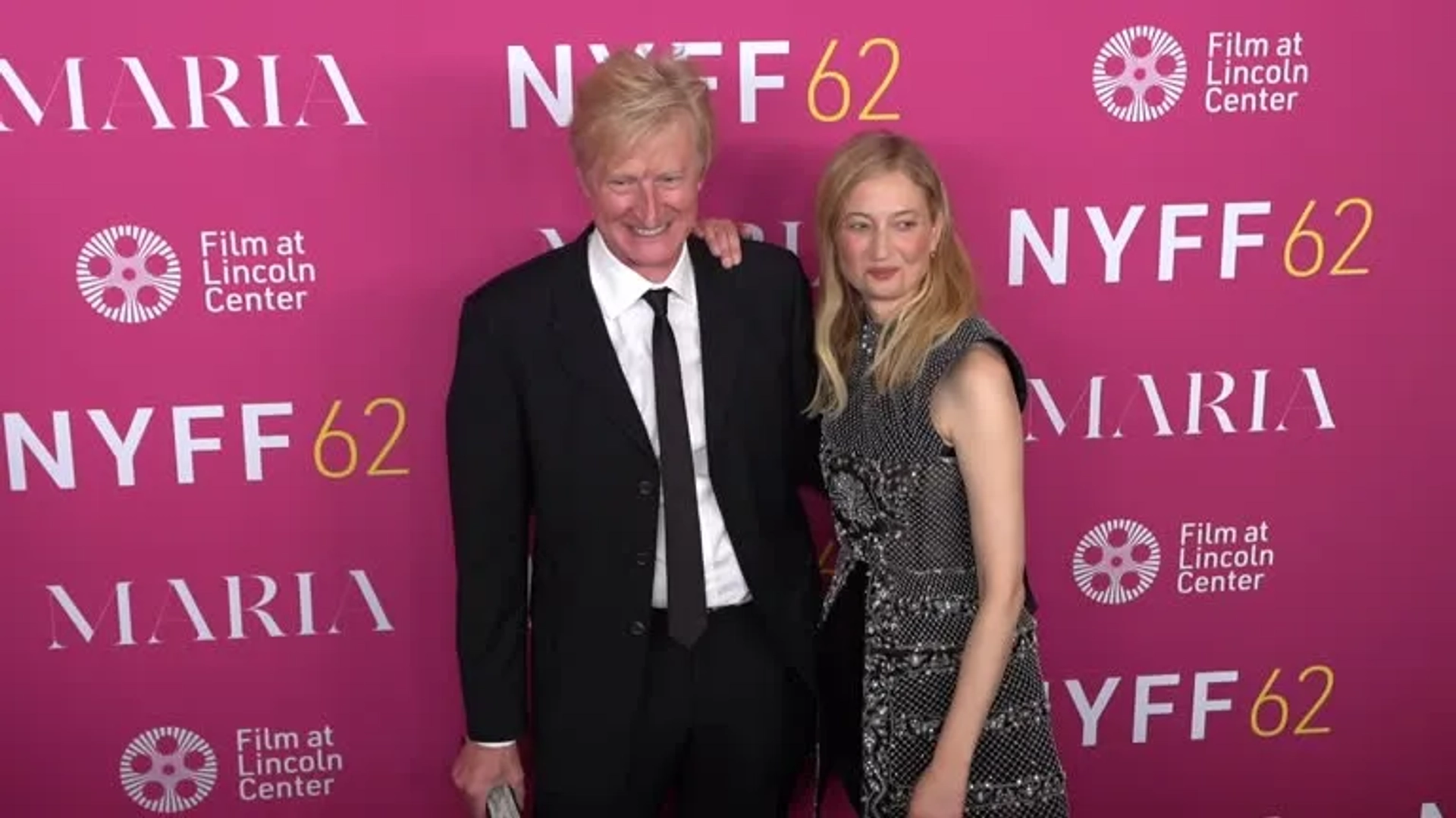 Guy Hendrix Dyas and Alba Rohrwacher in Maria (2024)