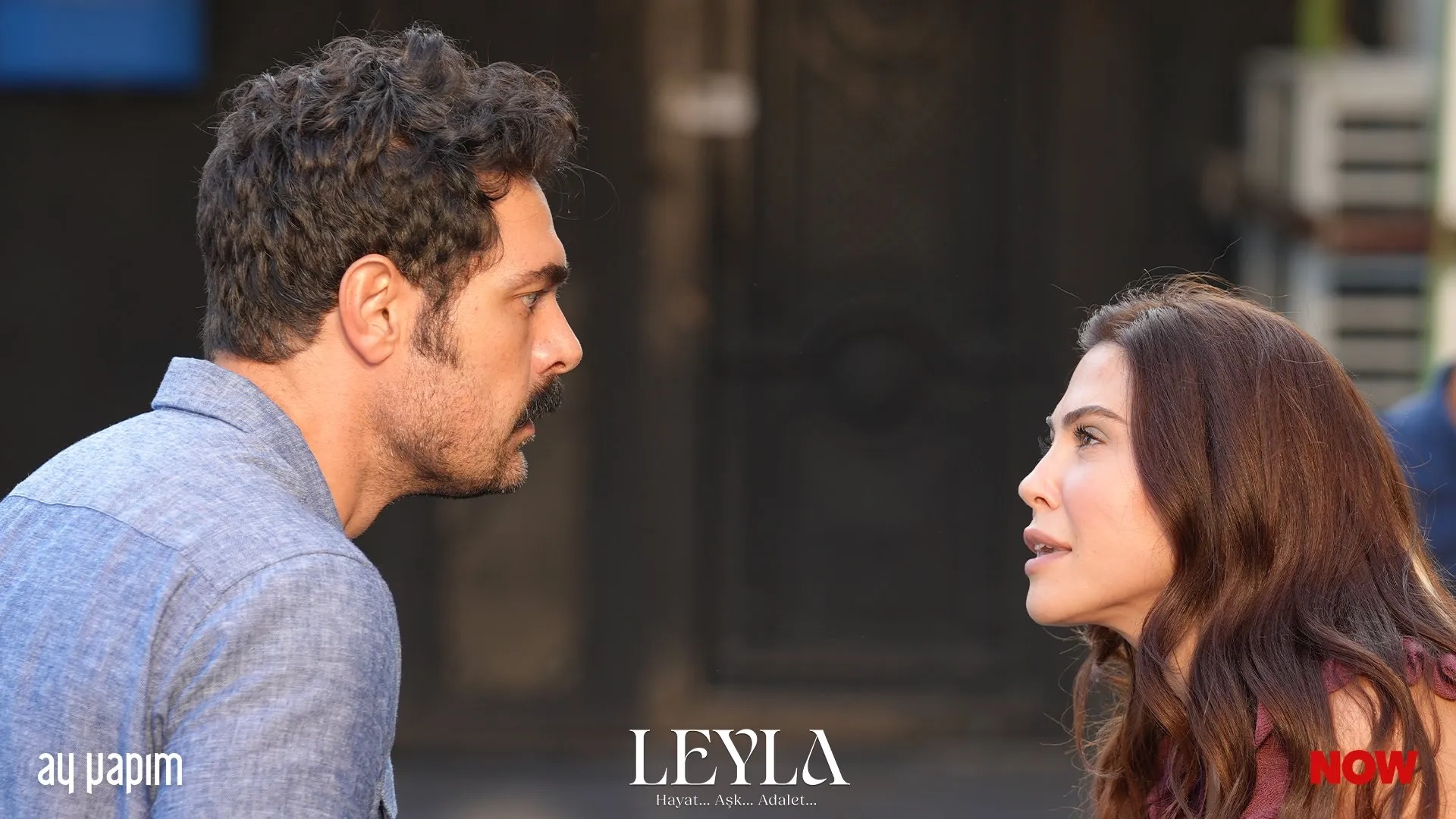 Halil Ibrahim Ceyhan and Dilara Aksüyek in Leyla: Life Love Justice (2024)