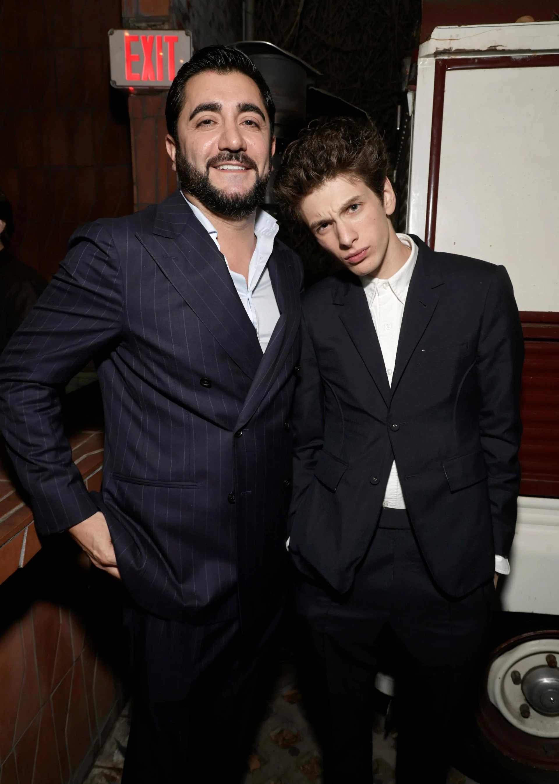 Mark Eidelshtein and Vache Tovmasyan at an event for Anora (2024)