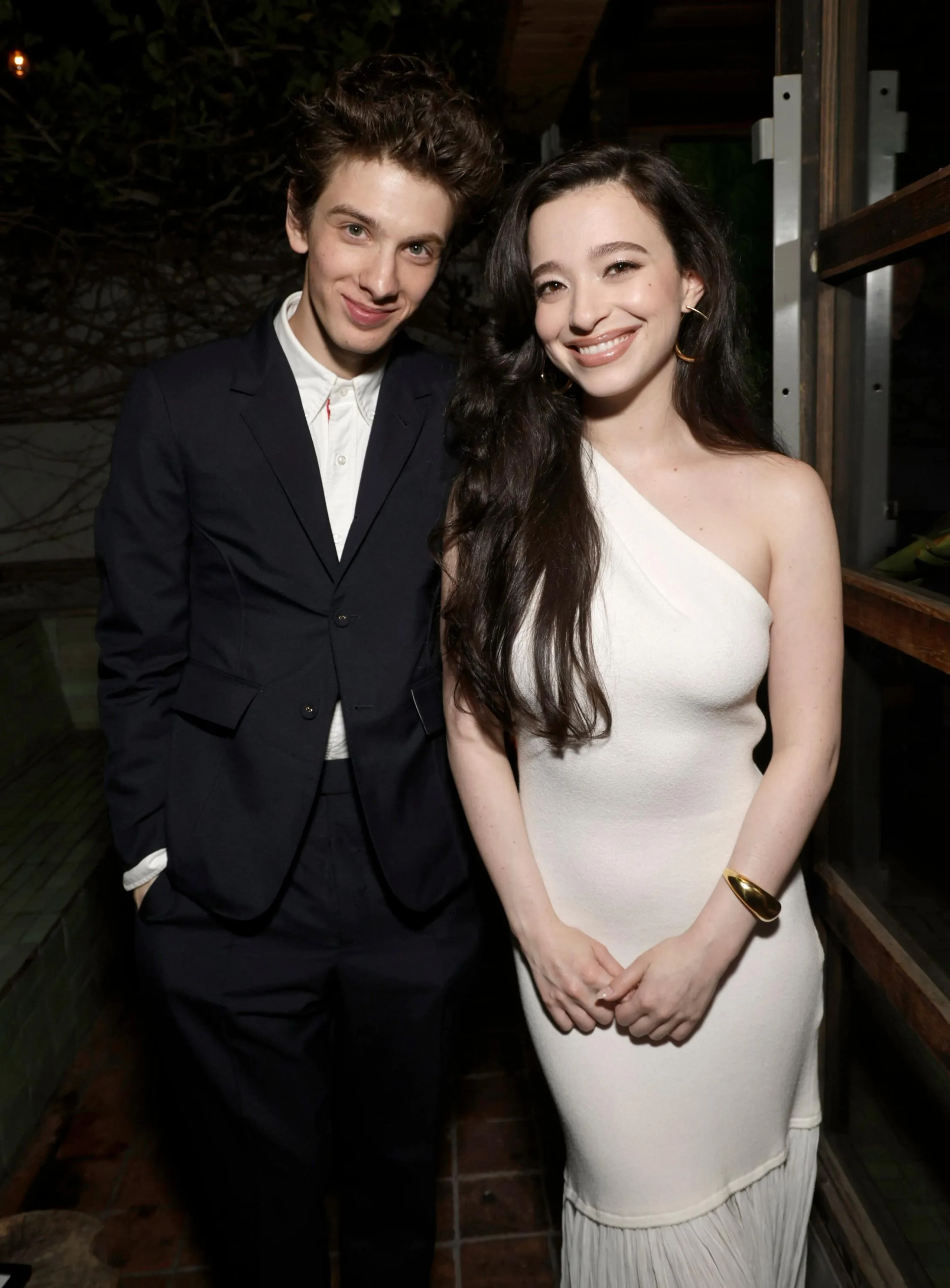 Mark Eidelshtein and Mikey Madison at an event for Anora (2024)