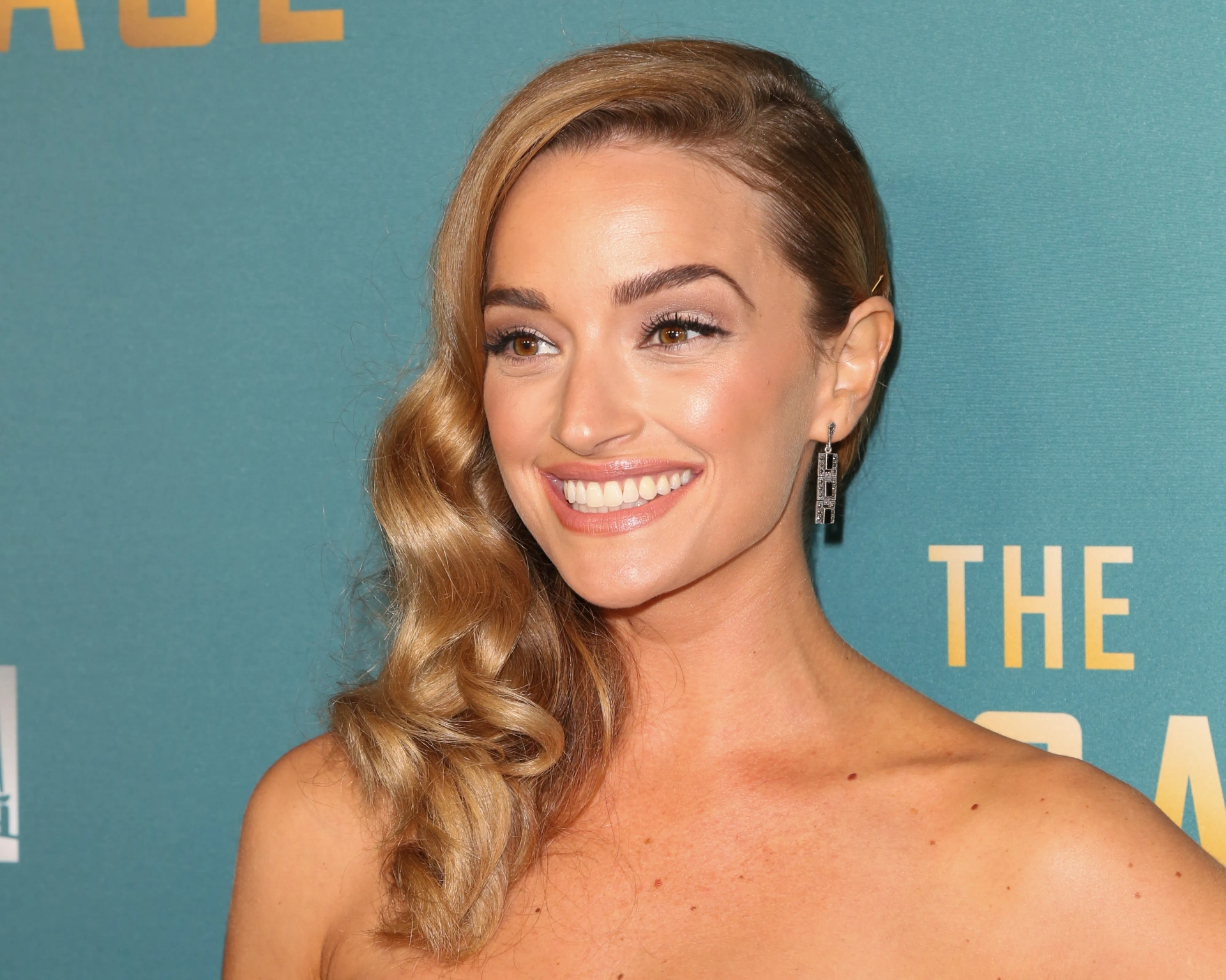 Brianne Howey at an event for The Passage (2019)