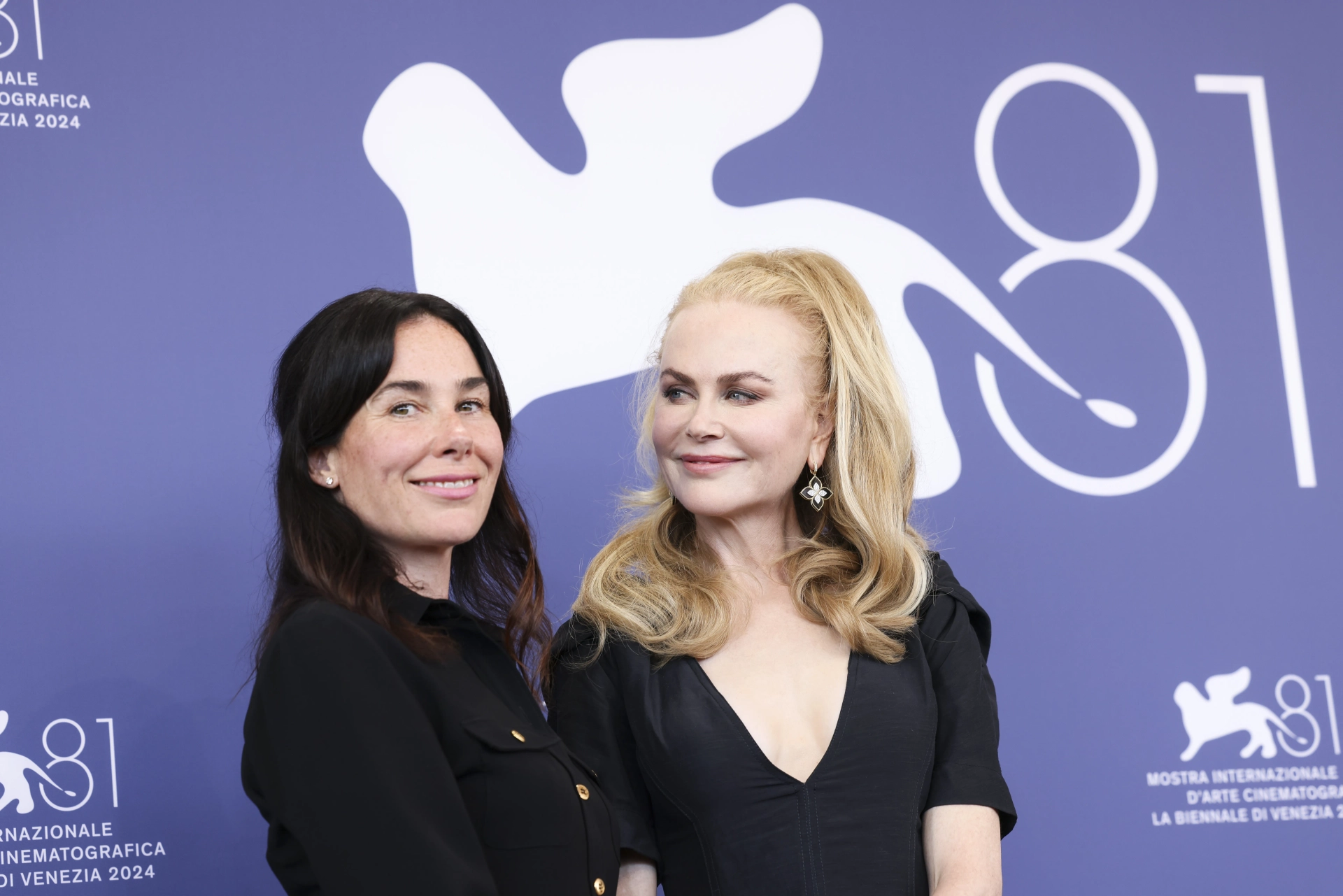 Nicole Kidman and Halina Reijn at an event for Babygirl (2024)