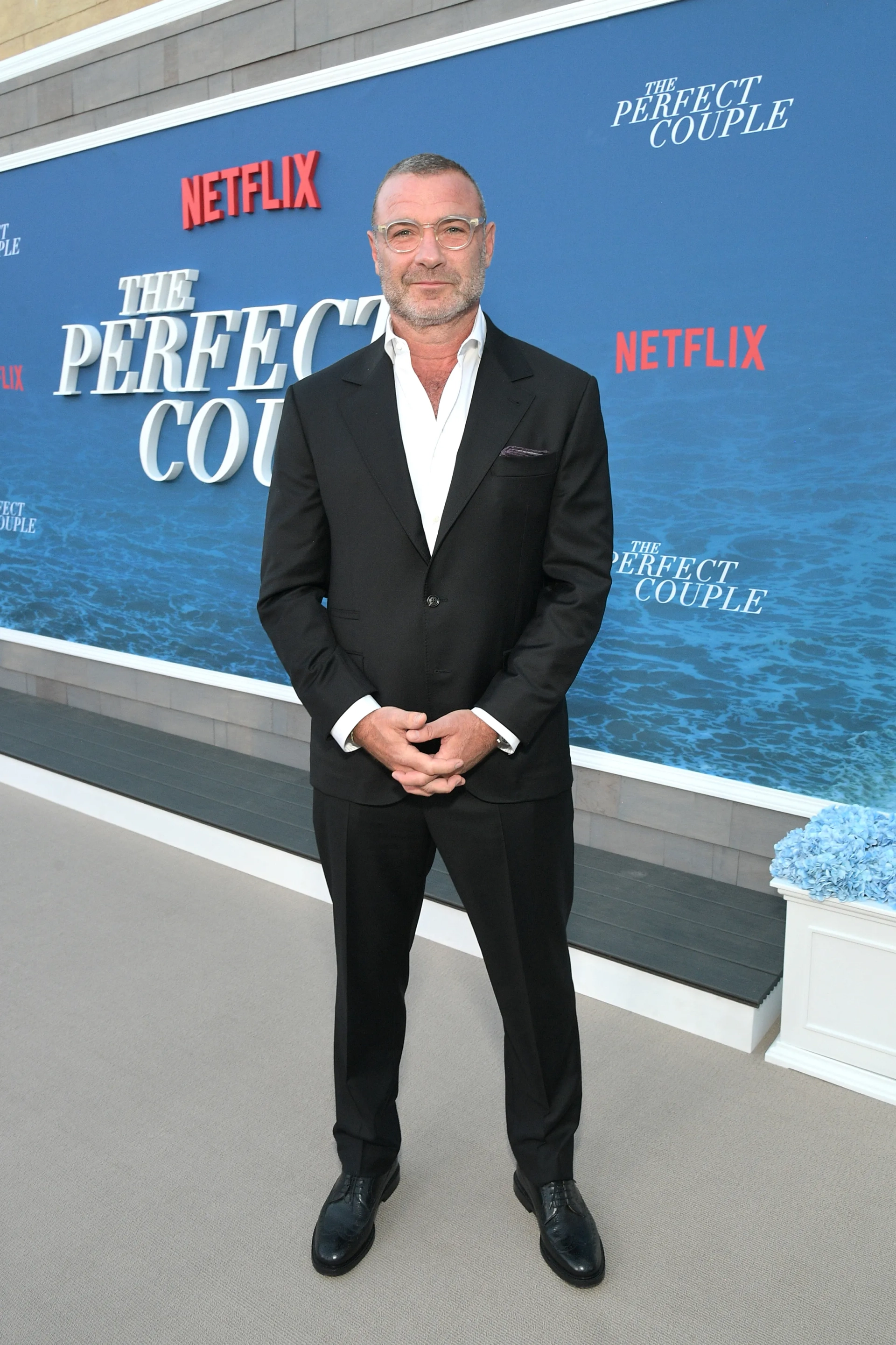 Liev Schreiber at an event for The Perfect Couple (2024)