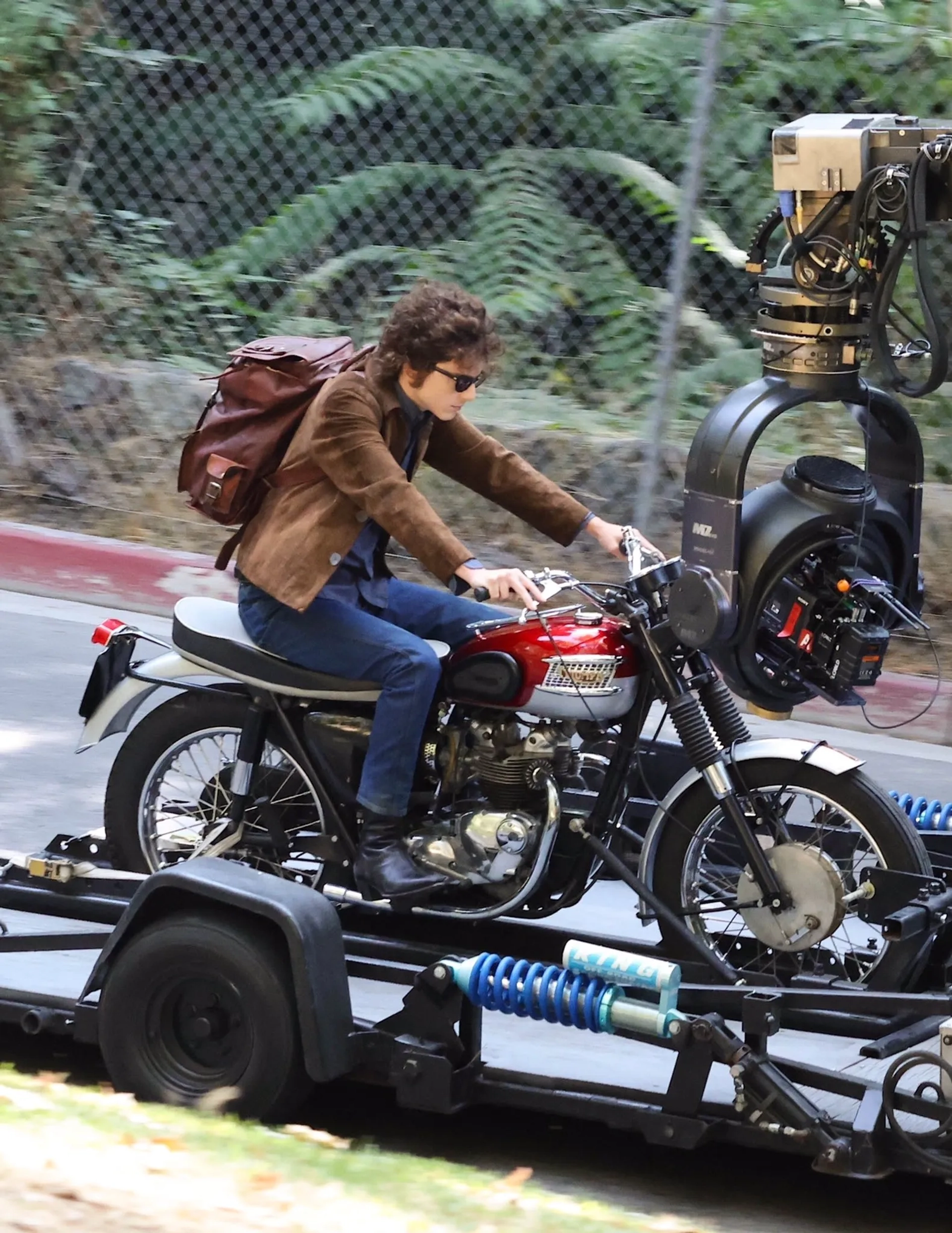 Timothée Chalamet in A Complete Unknown (2024)