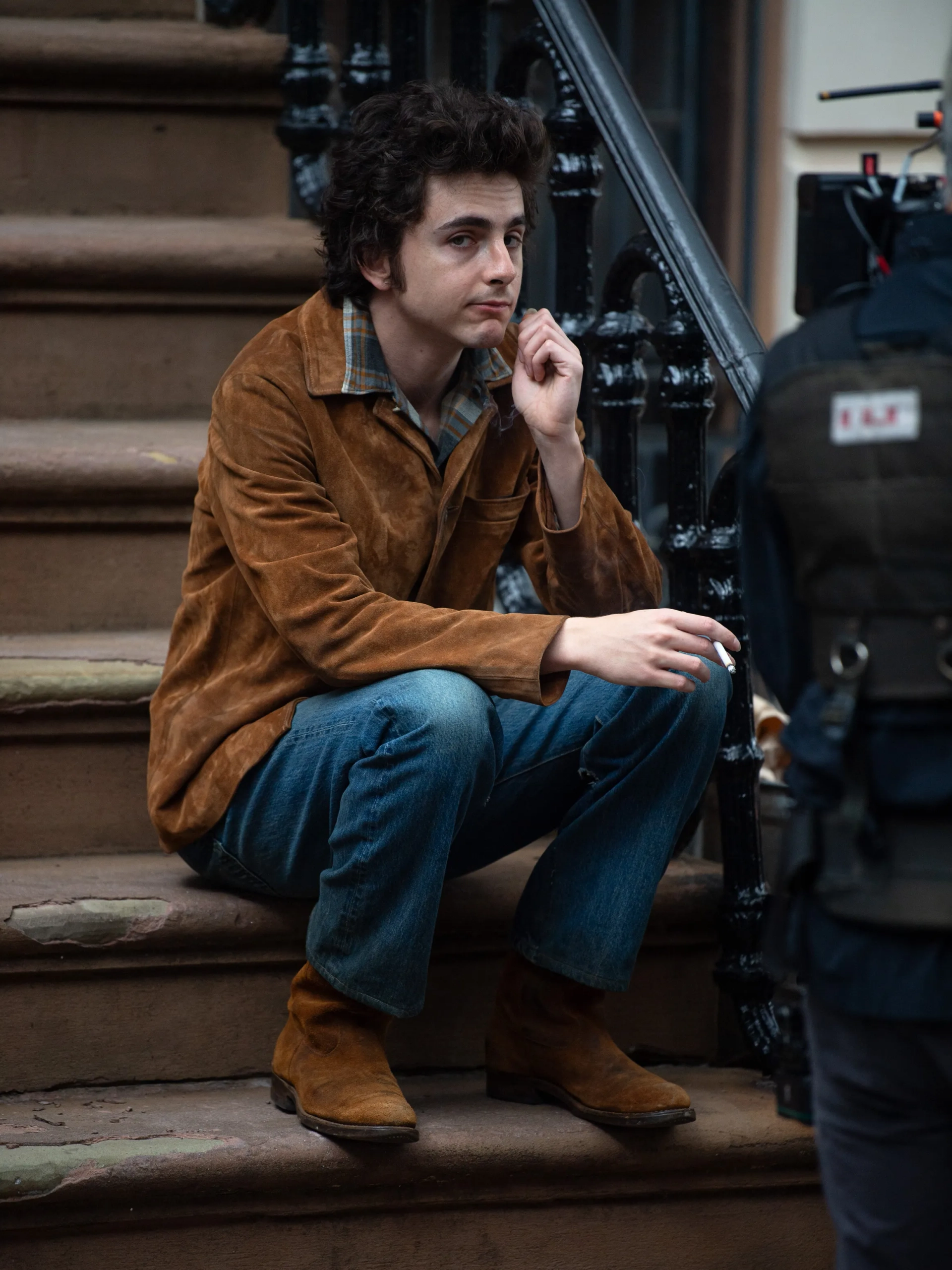 Timothée Chalamet in A Complete Unknown (2024)
