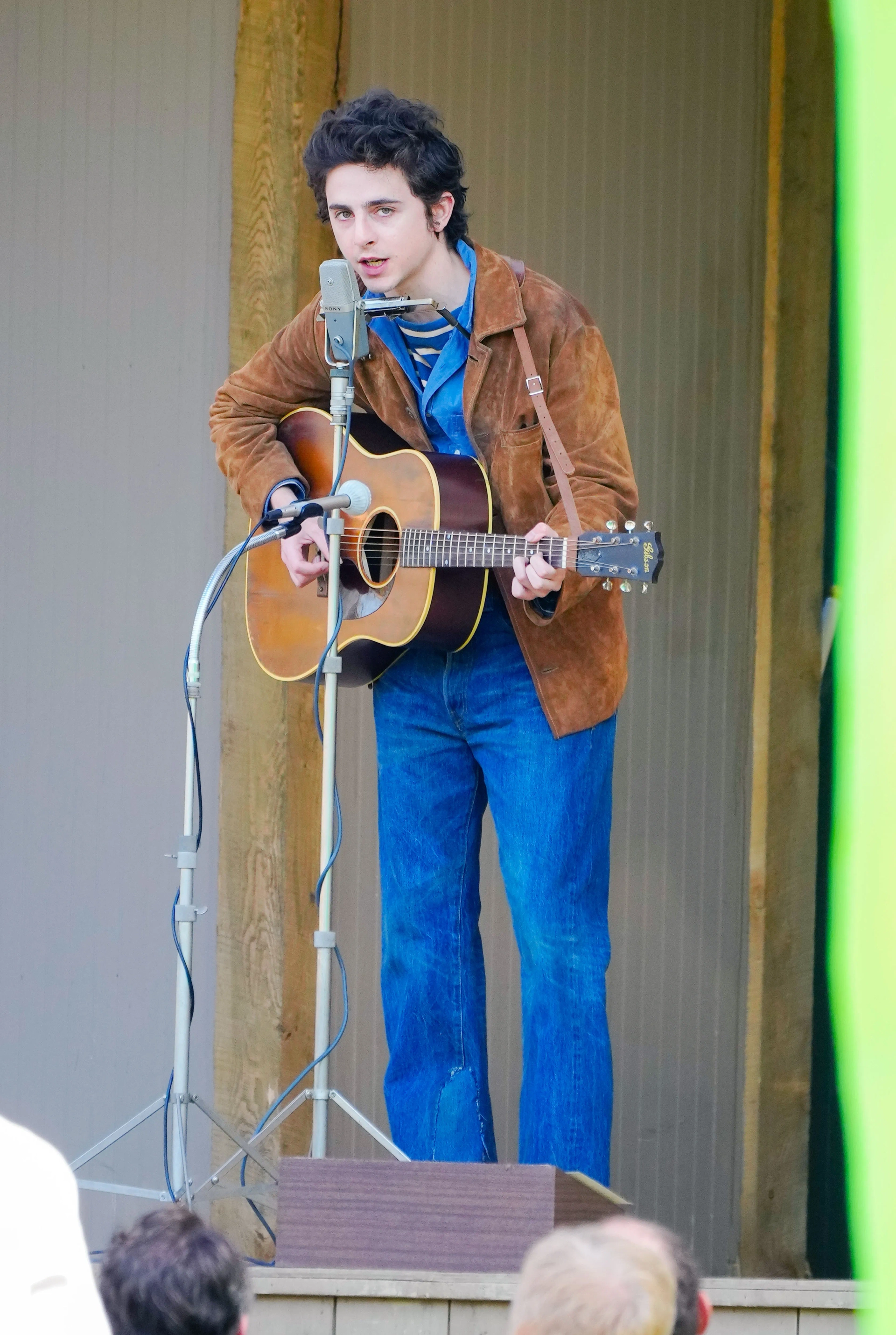 Timothée Chalamet in A Complete Unknown (2024)