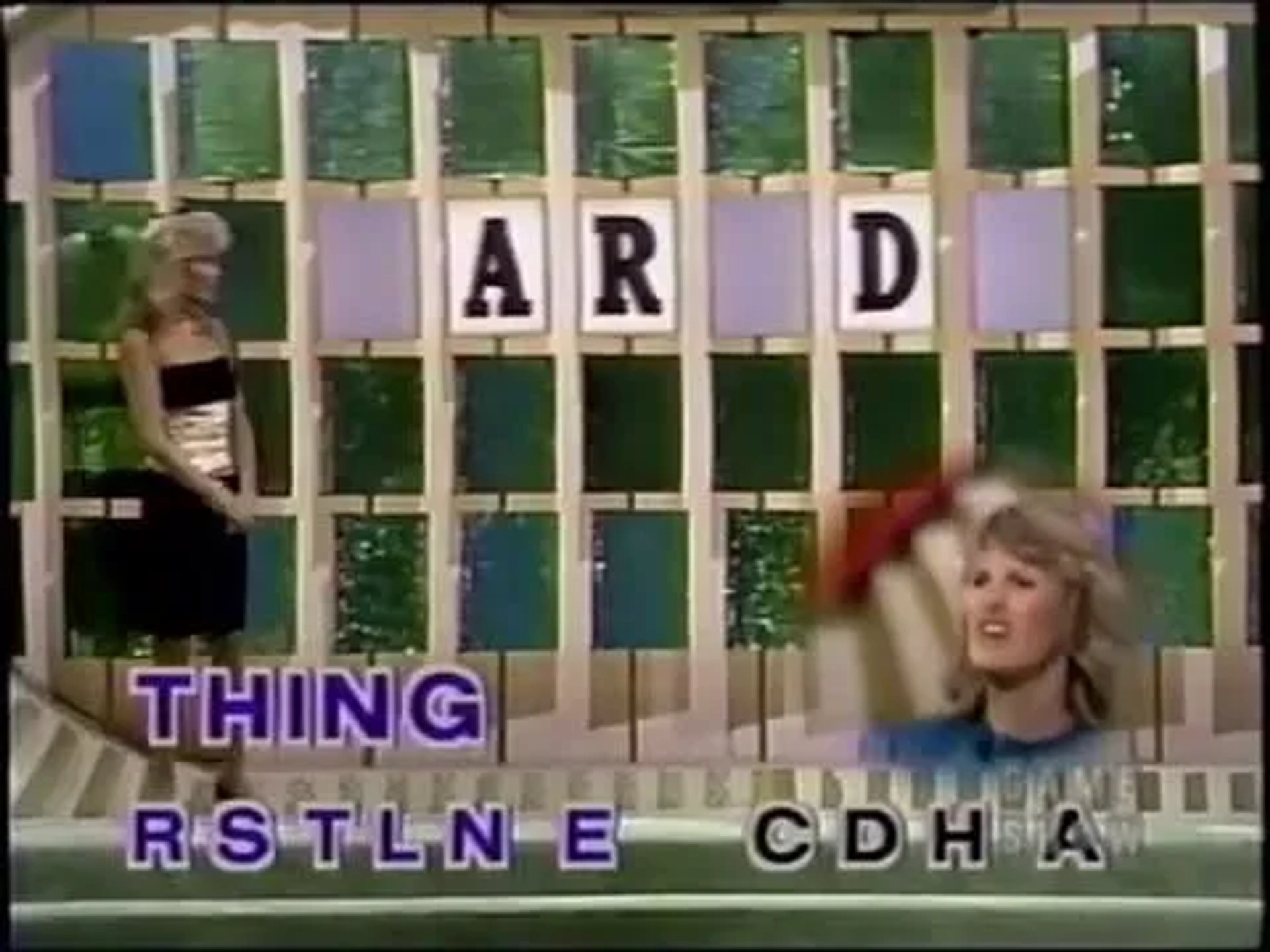 Vanna White in Wheel of Fortune (1983)