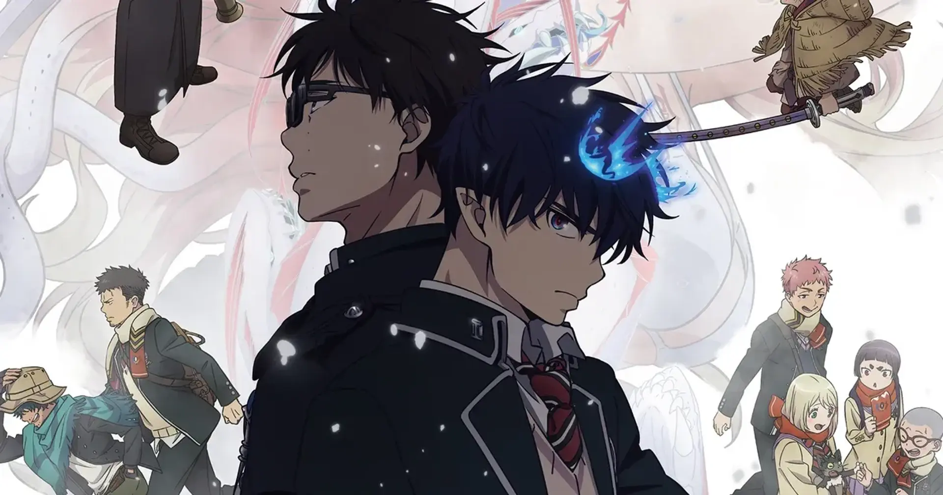 انیمه جن‌ گیر آبی: افسانه سرزمین برفی (Blue Exorcist -Beyond the Snow Saga- 2024)