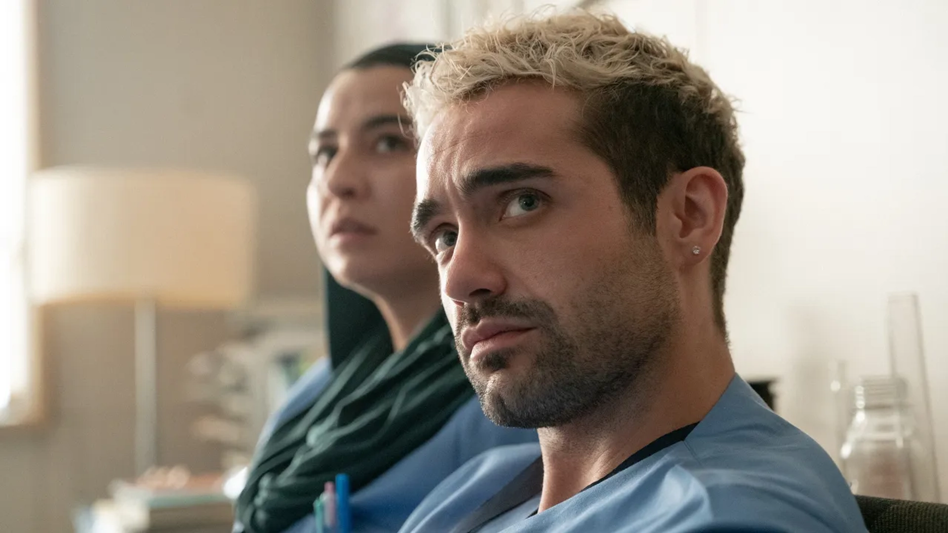 Marwa Bakhat and Xoán Fórneas in Breathless (2024)