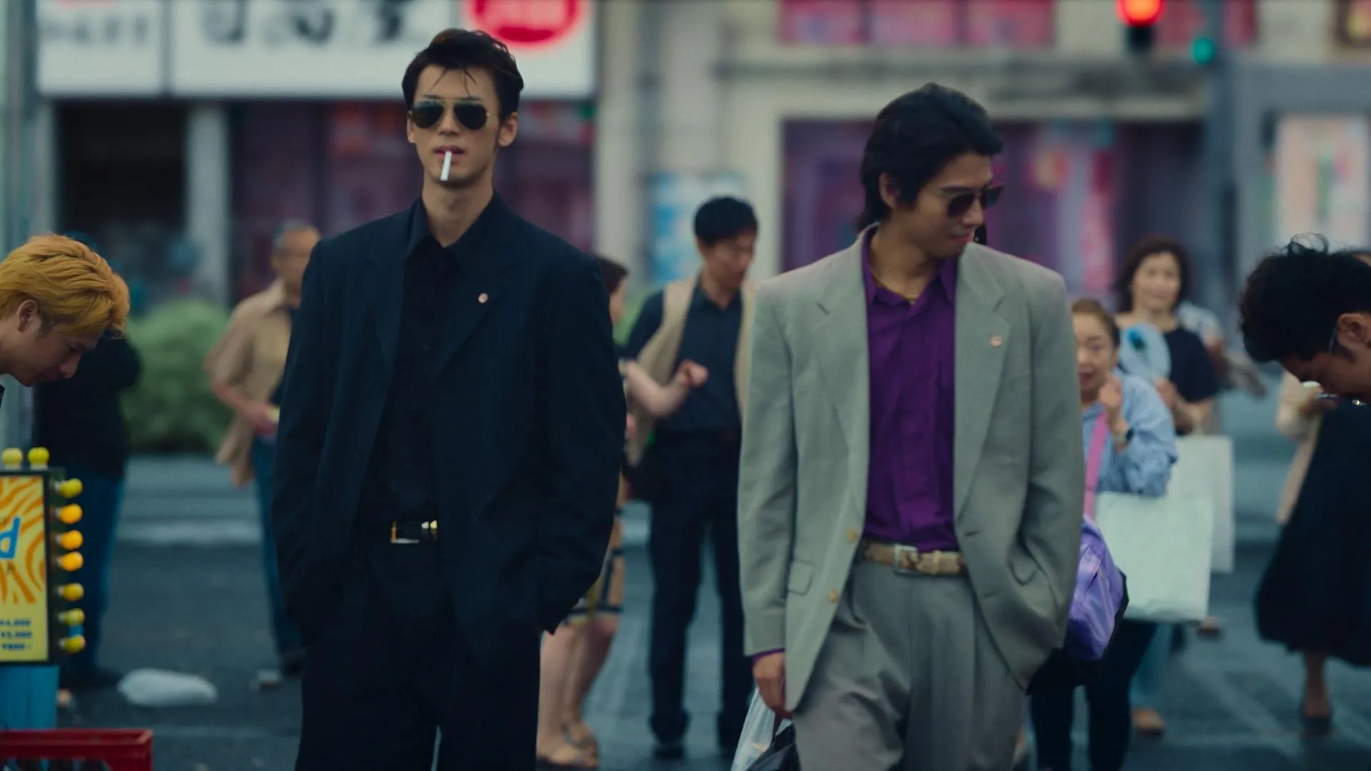 Kento Kaku and Ryoma Takeuchi in Like a Dragon: Yakuza (2024)