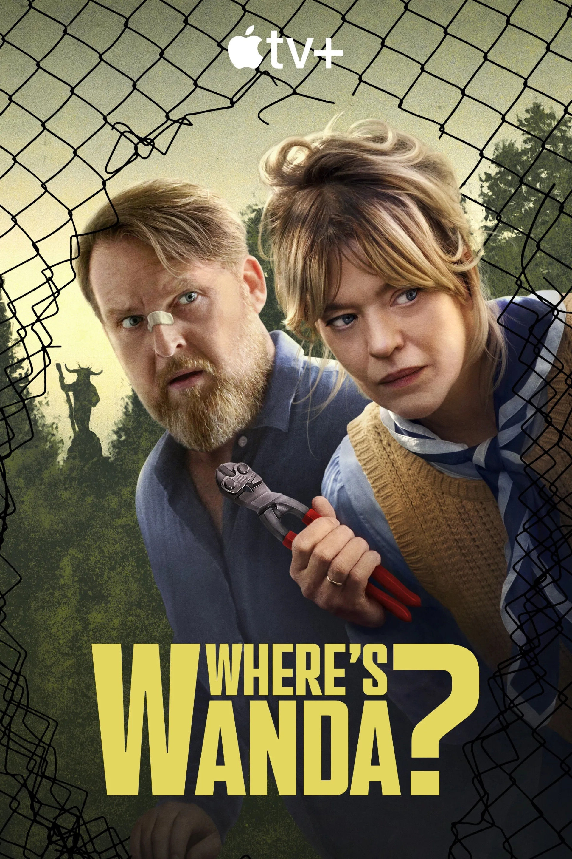 Heike Makatsch and Axel Stein in Where's Wanda? (2024)