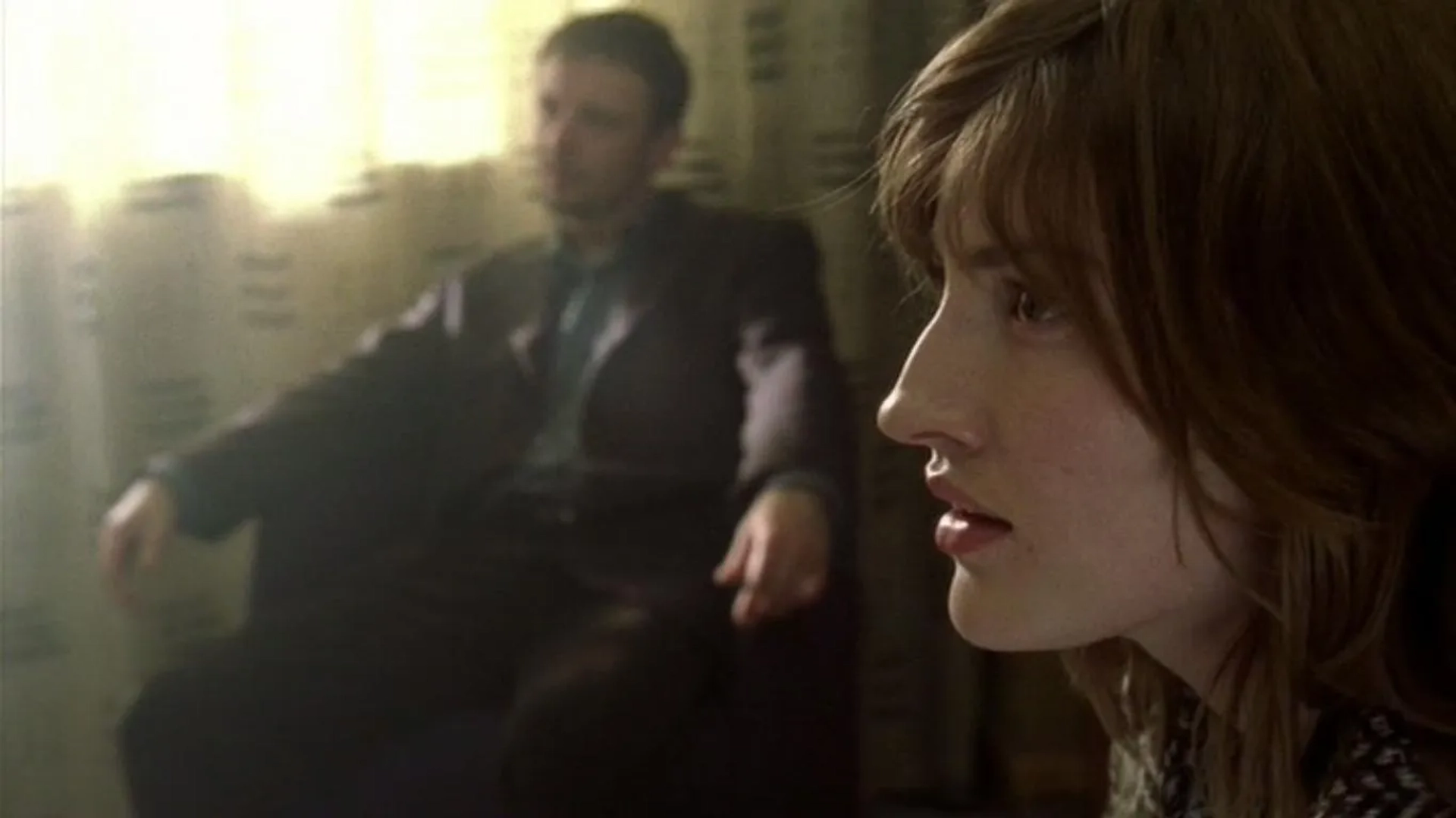 Kelly Macdonald and John Simm in State of Play (2003)