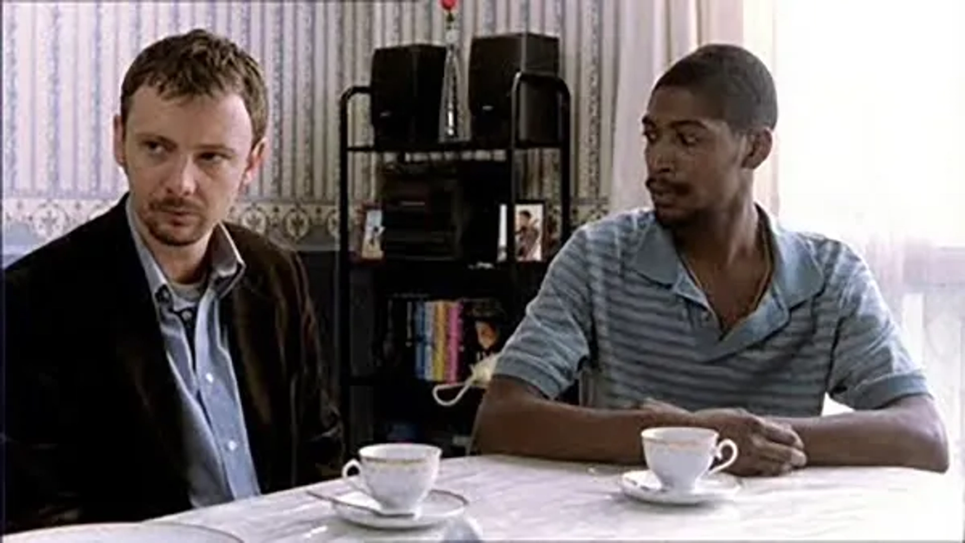 Johann Myers and John Simm in State of Play (2003)