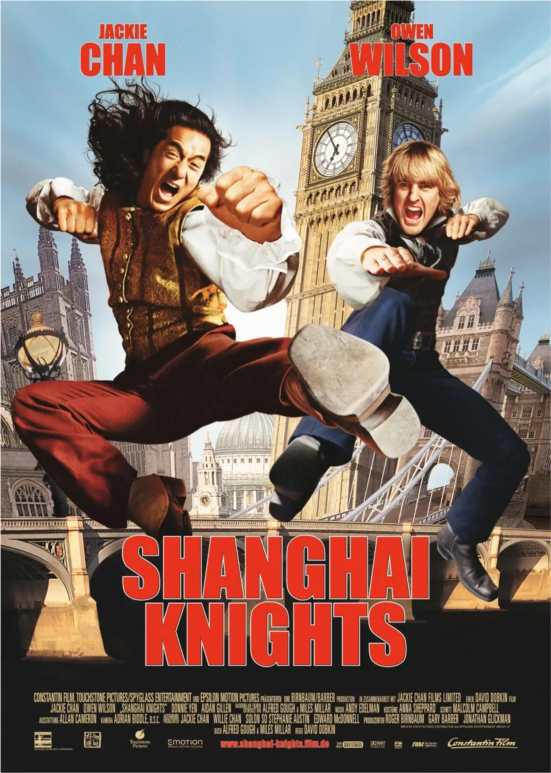 فیلم شوالیه های شانگهای (Shanghai Knights 2003)