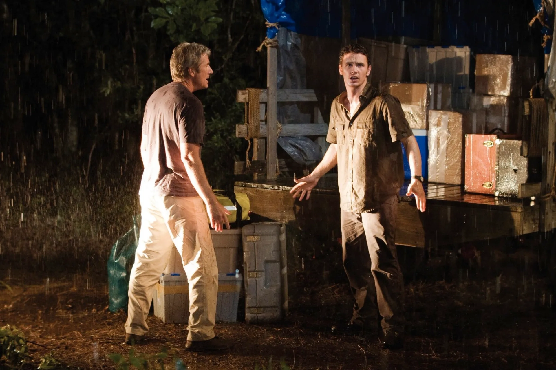 Richard Gere and James Franco in Nights in Rodanthe (2008)