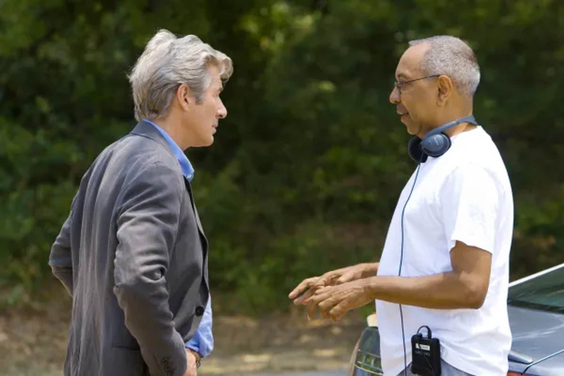 Richard Gere and George C. Wolfe in Nights in Rodanthe (2008)