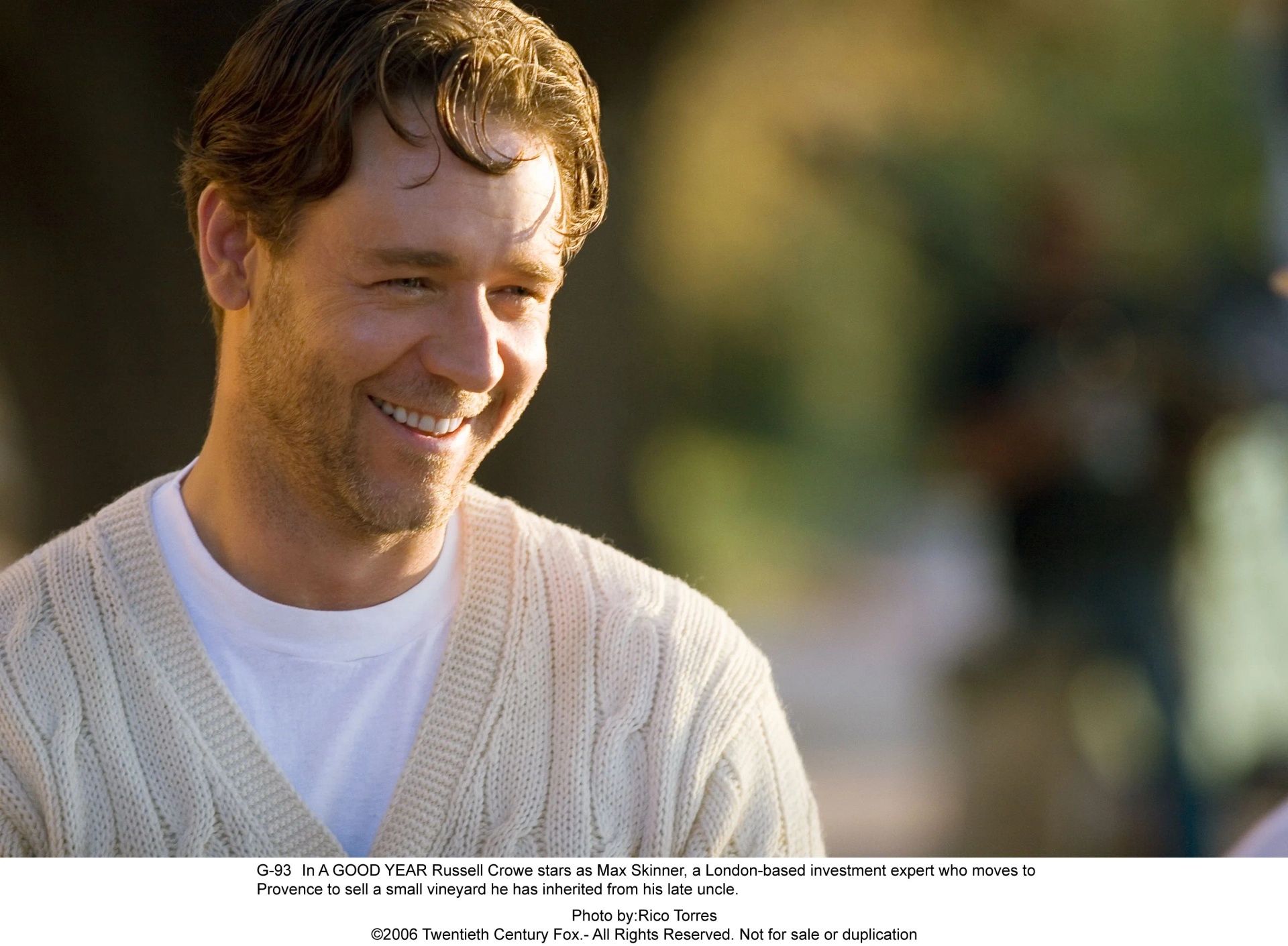 Russell Crowe in A Good Year (2006)