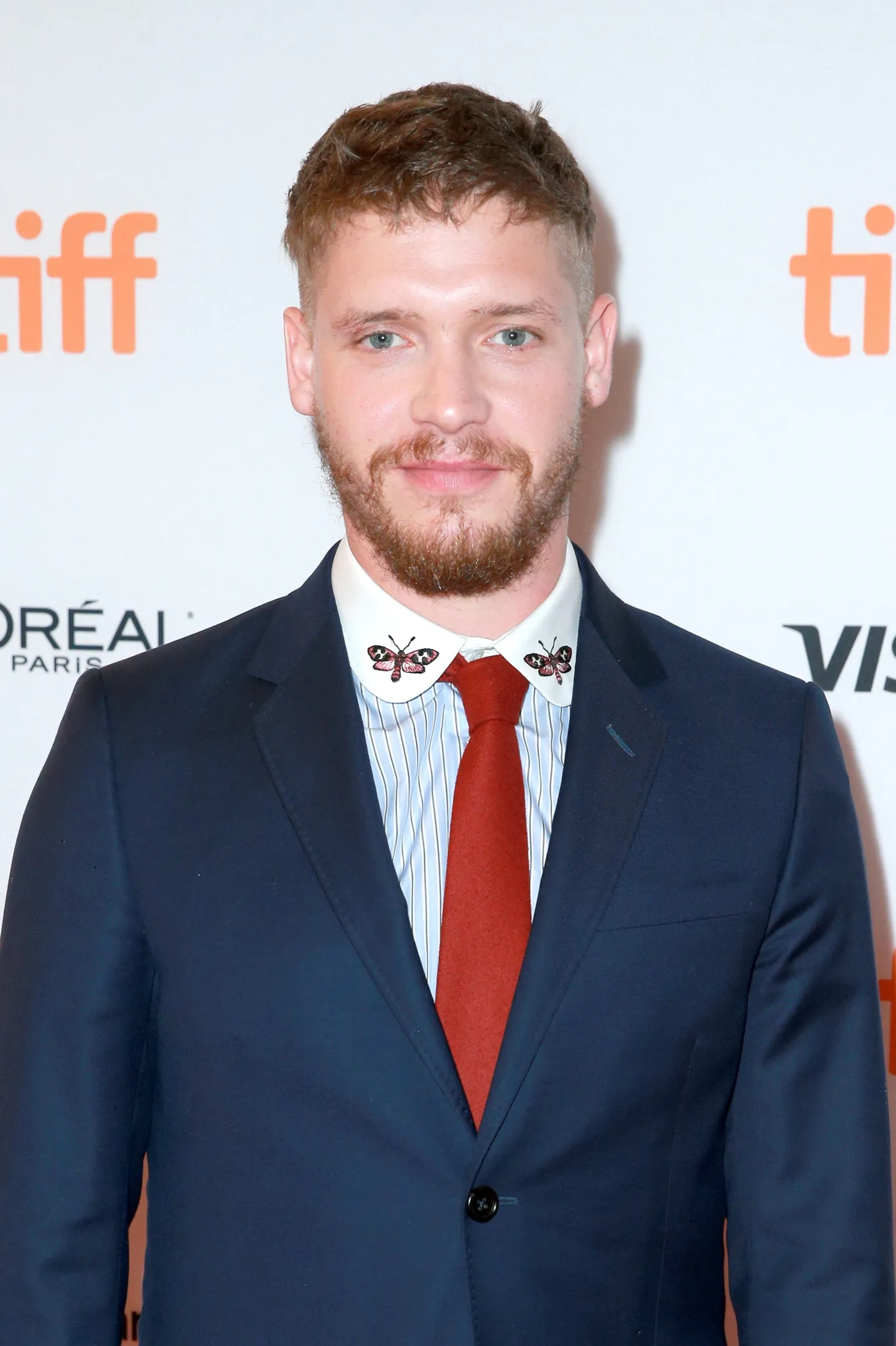 Billy Howle at an event for On Chesil Beach (2017)