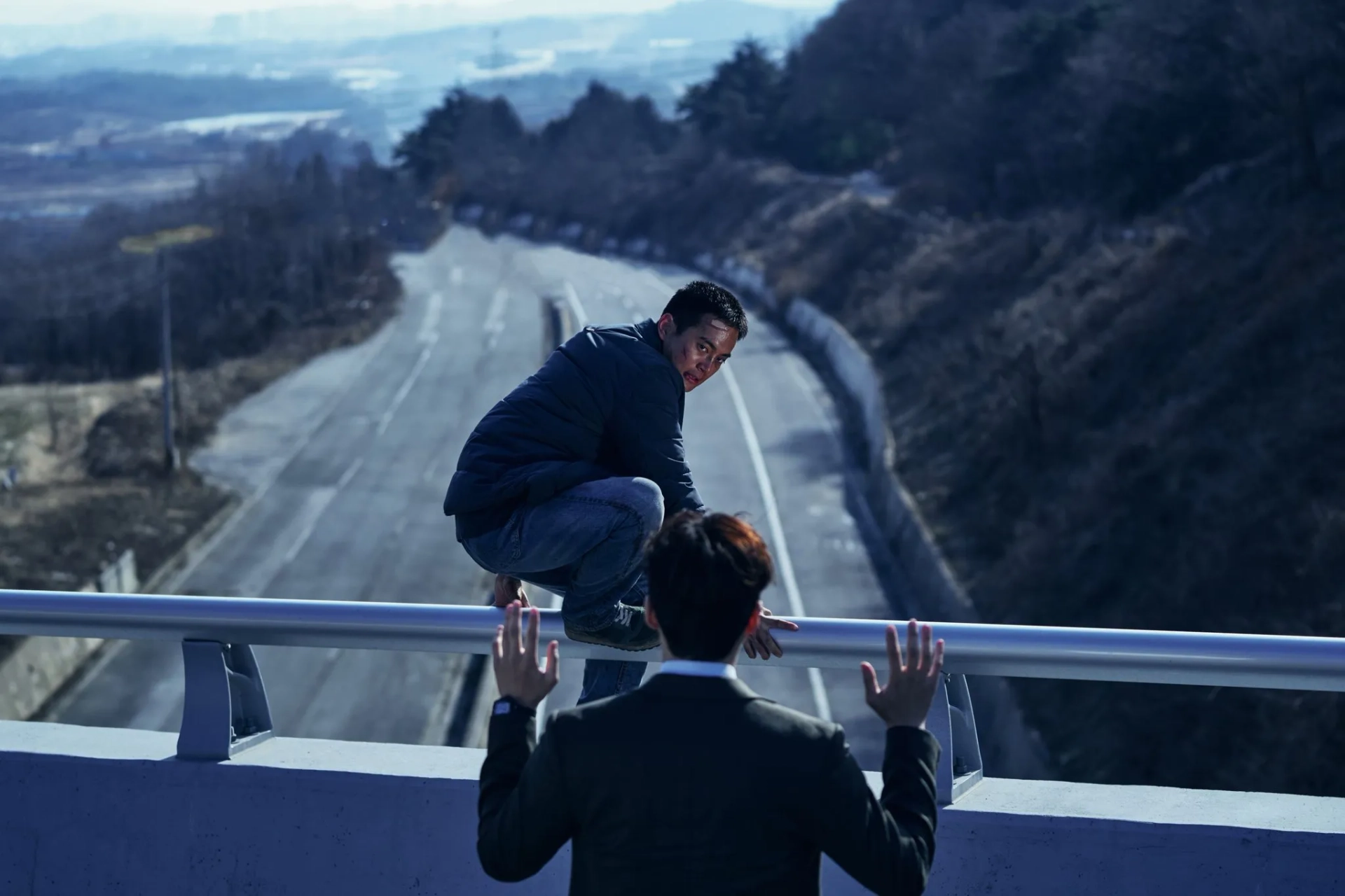 Kang Tae-Ju and Kim Seon-ho in The Childe (2023)