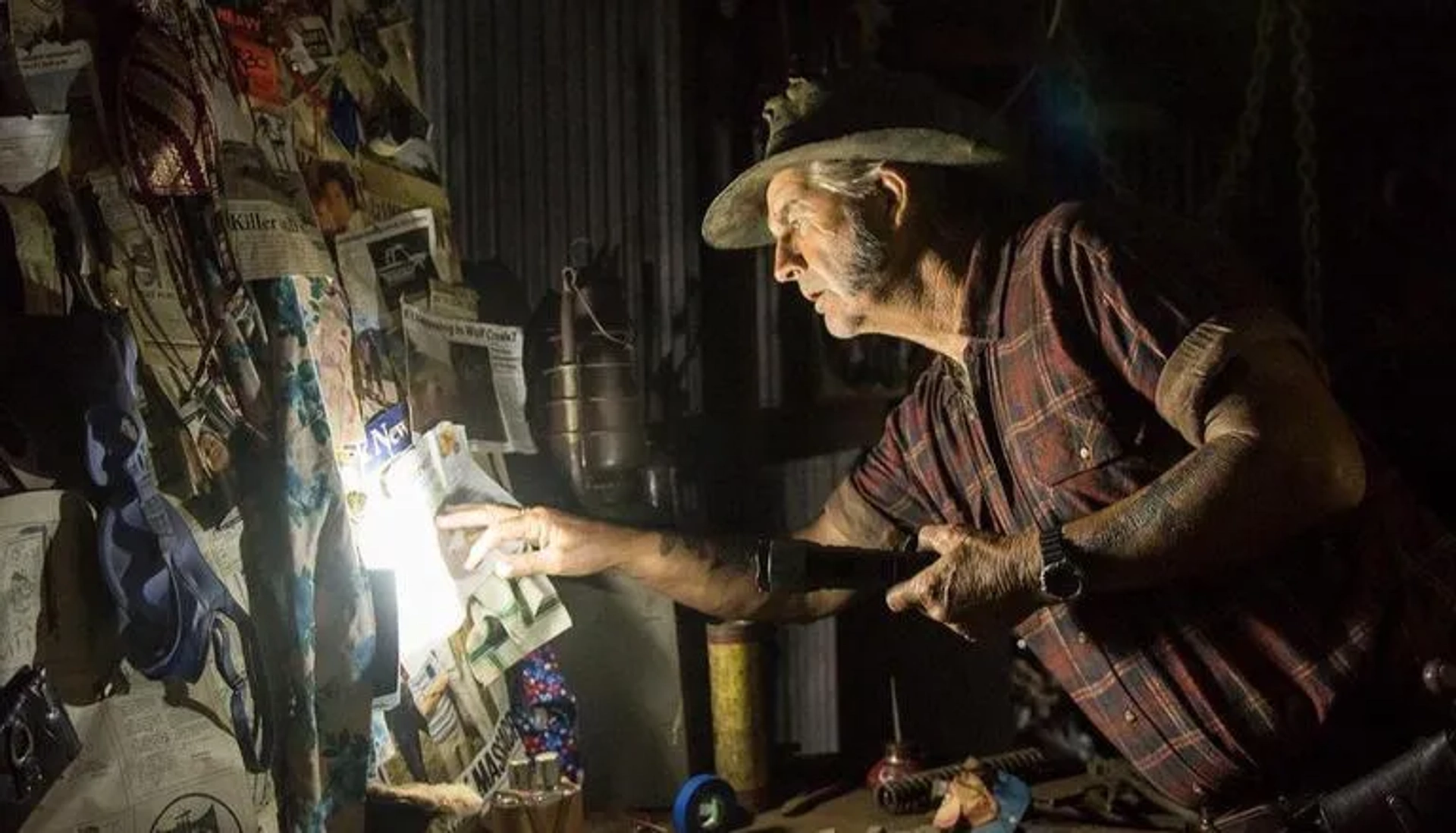 John Jarratt in Wolf Creek (2005)