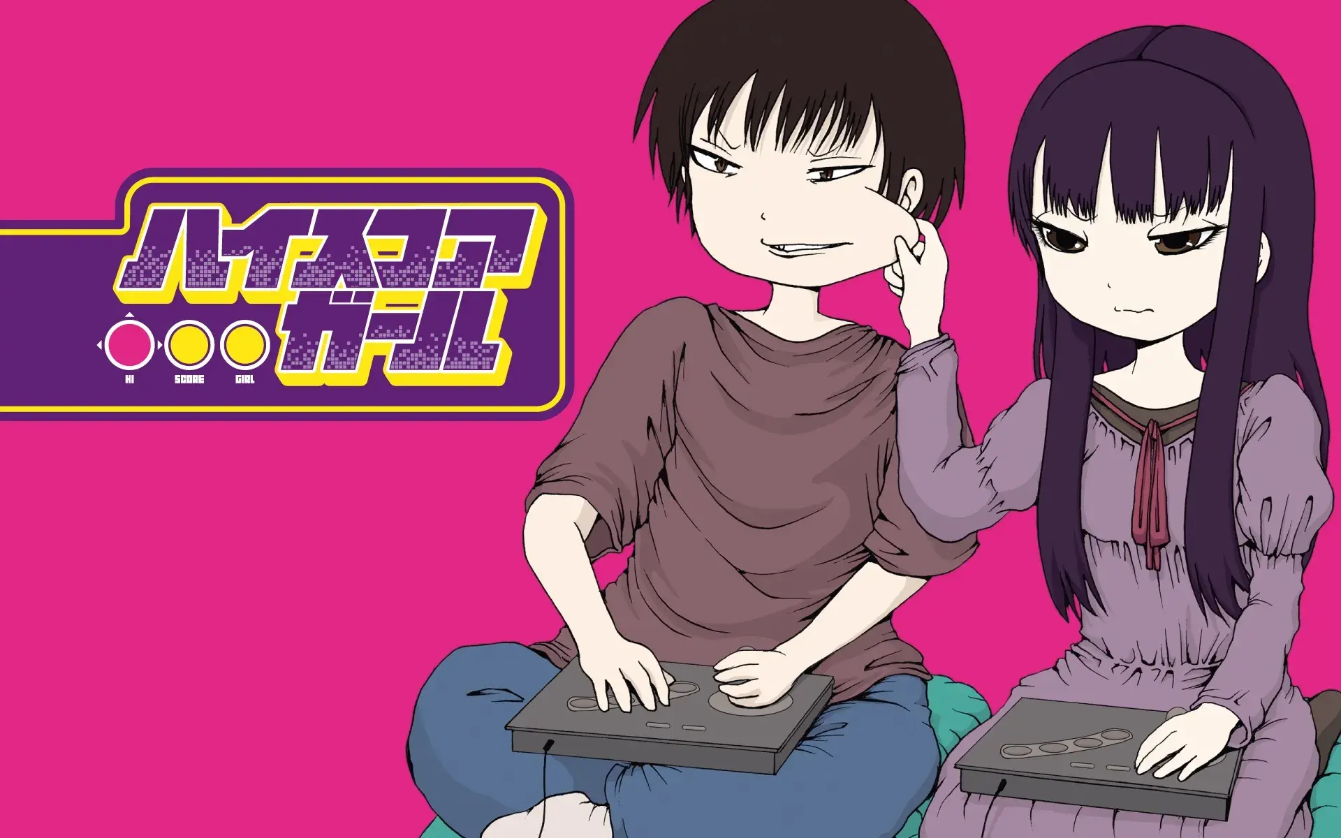 انیمه دختر امتیاز بالا (Hi Score Girl 2018)