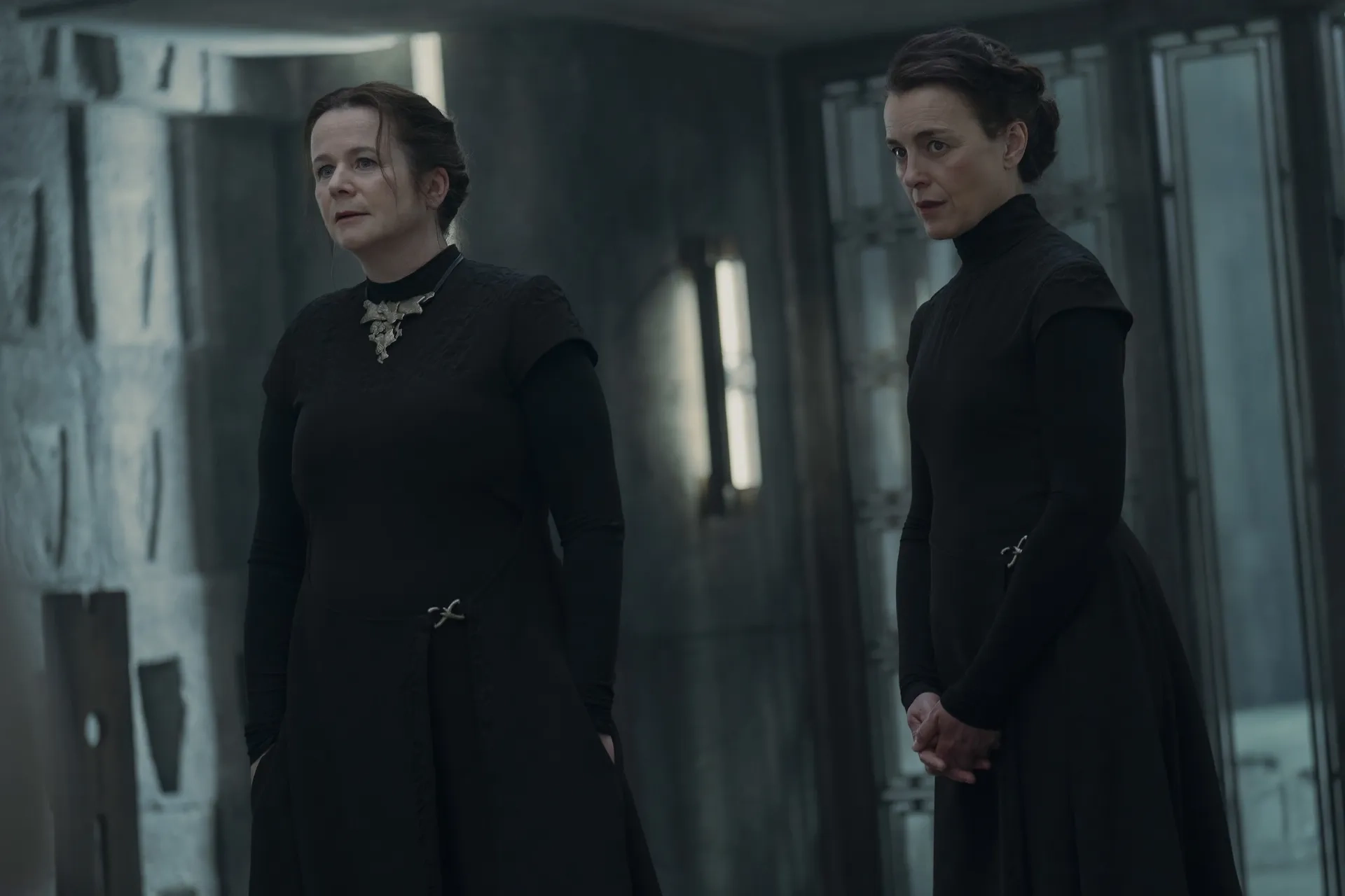 Emily Watson and Olivia Williams in Dune: Prophecy (2024)