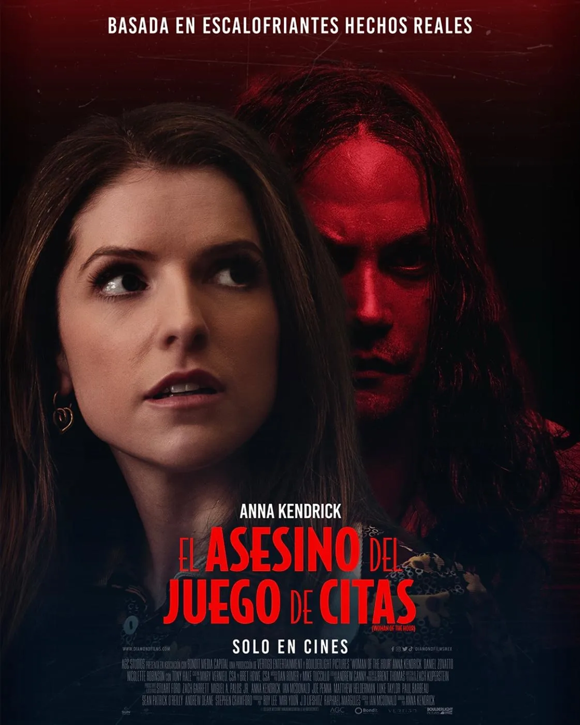 Anna Kendrick and Daniel Zovatto in Woman of the Hour (2023)